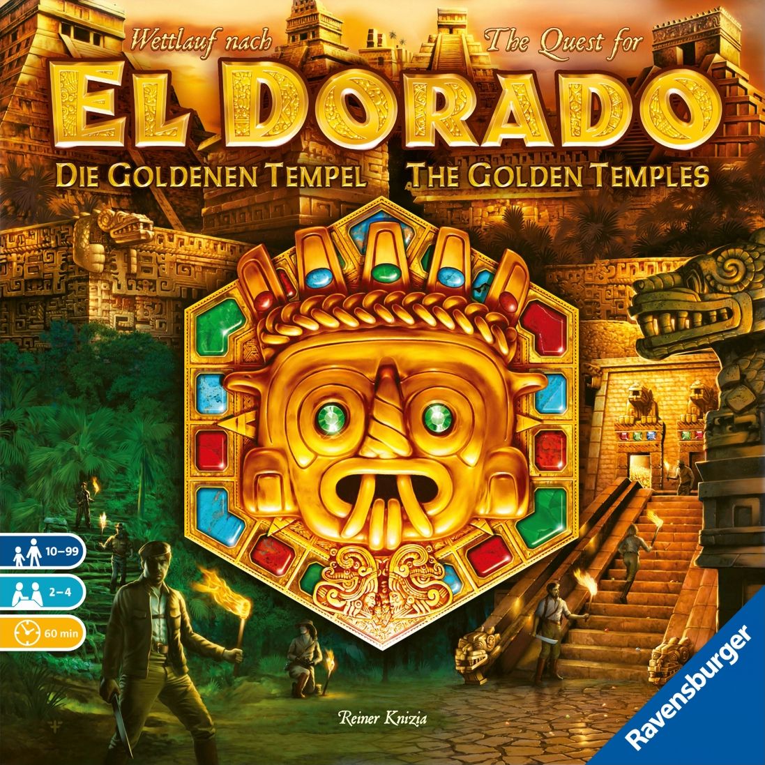 Portada de The Quest for El Dorado: The Golden Temples