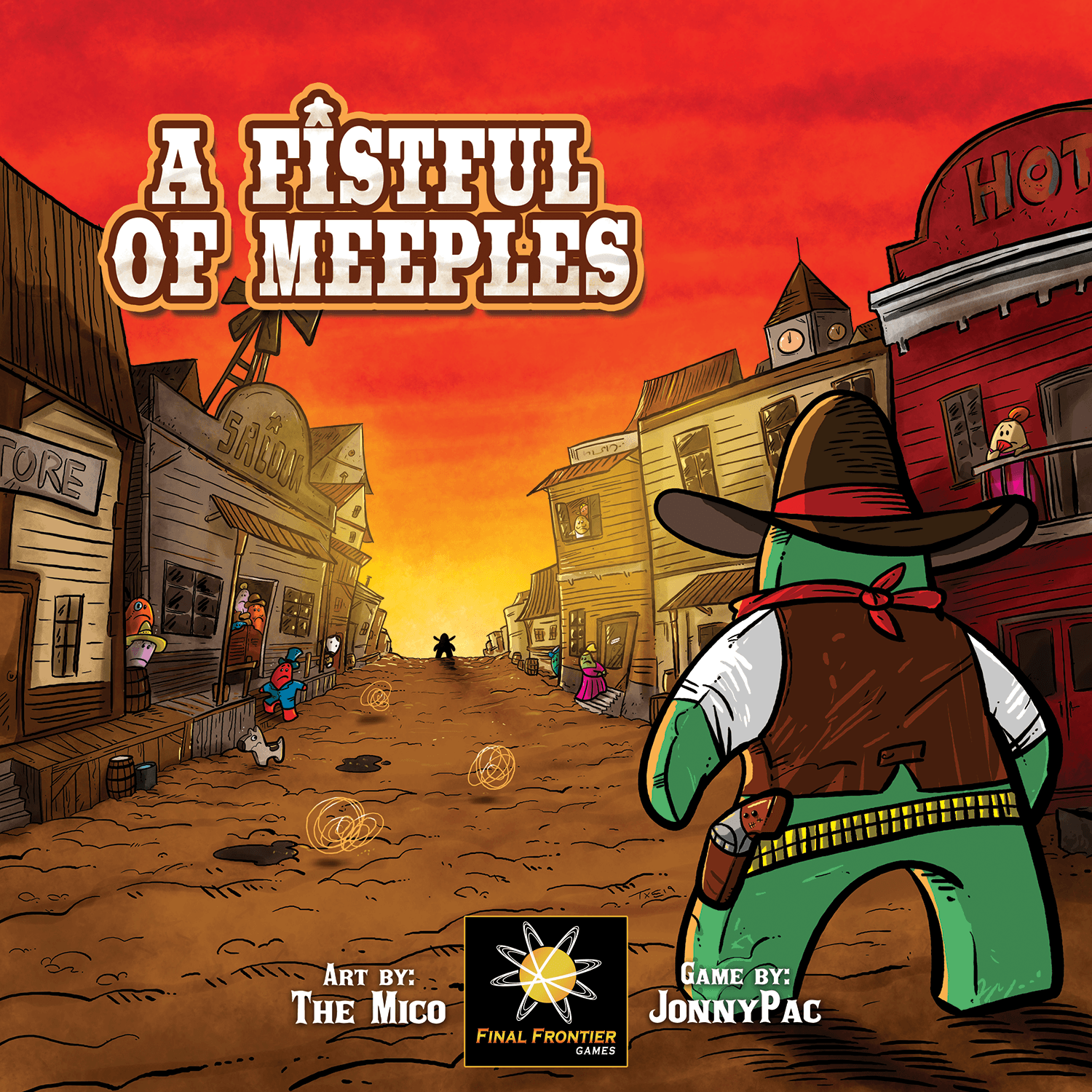 Portada de Un puñado de meeples