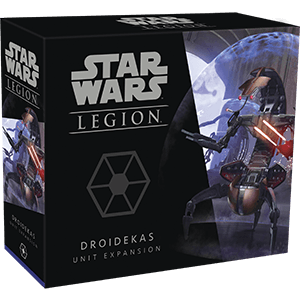 Portada de Star Wars Legión: Droidekas – expansión de unidad