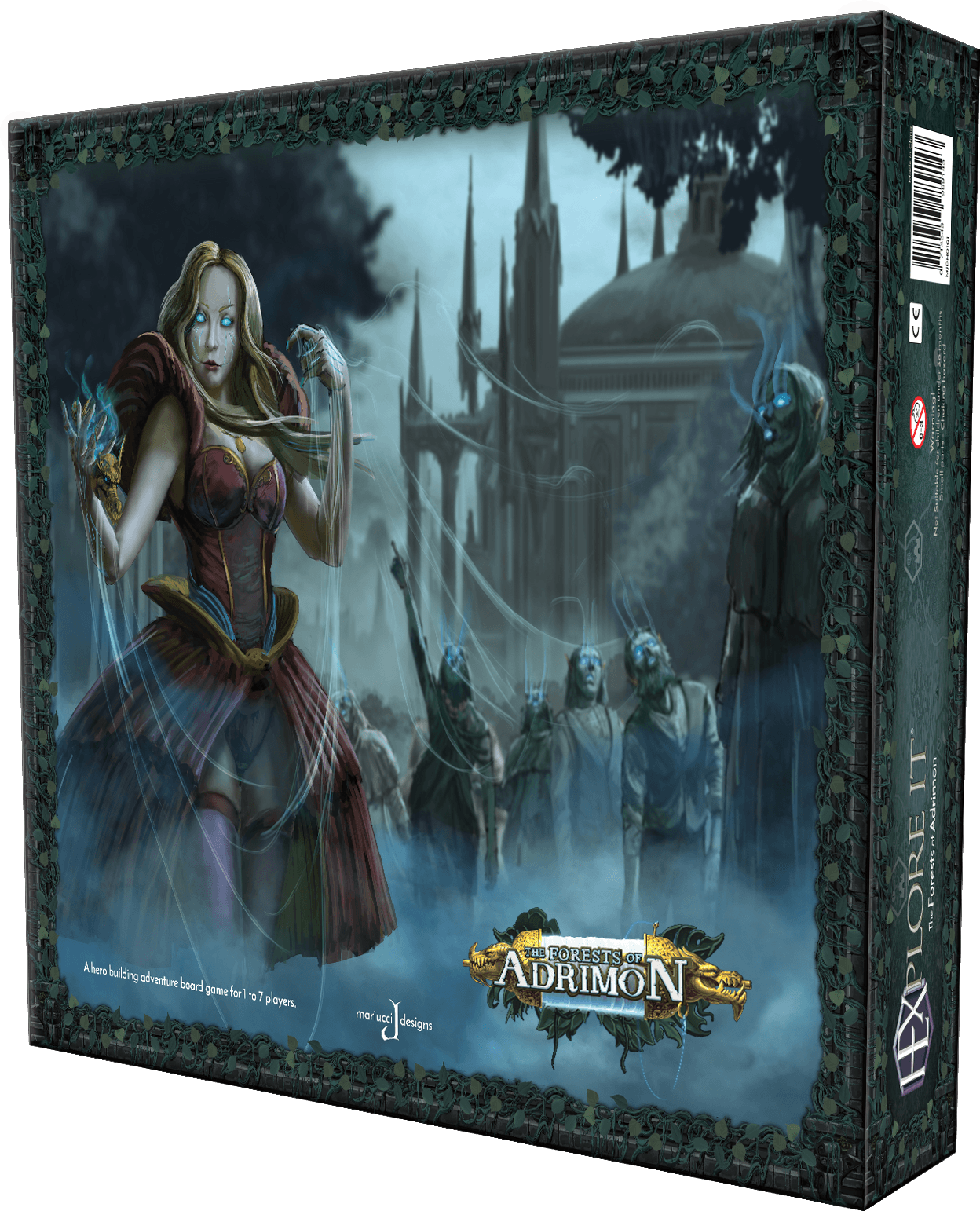 Portada de HEXplore It: The Forests of Adrimon