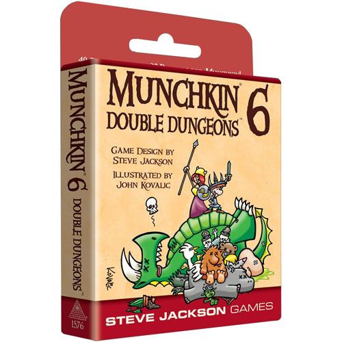 Portada de Munchkin 6: Double Dungeons