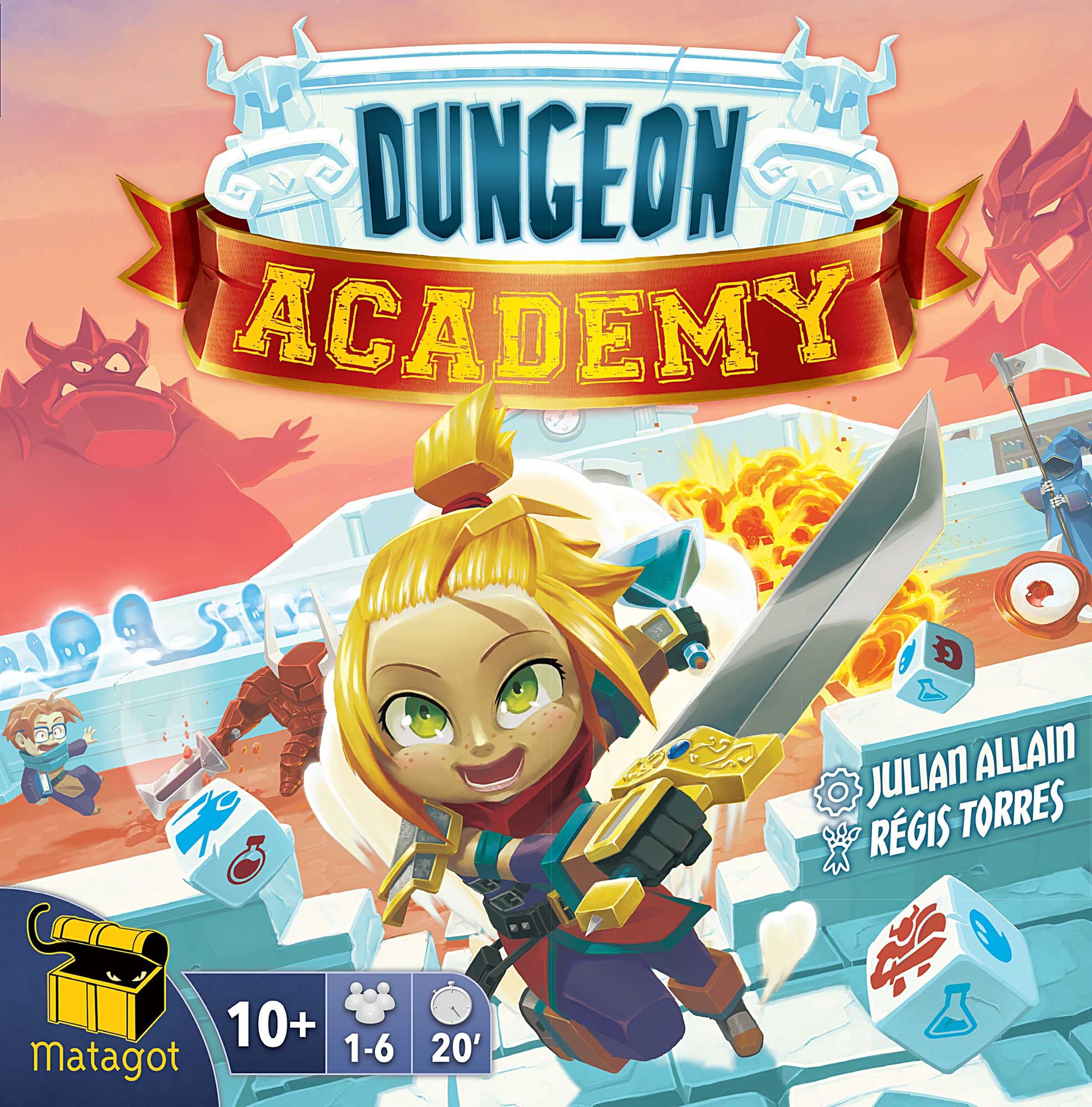 Portada de Dungeon Academy