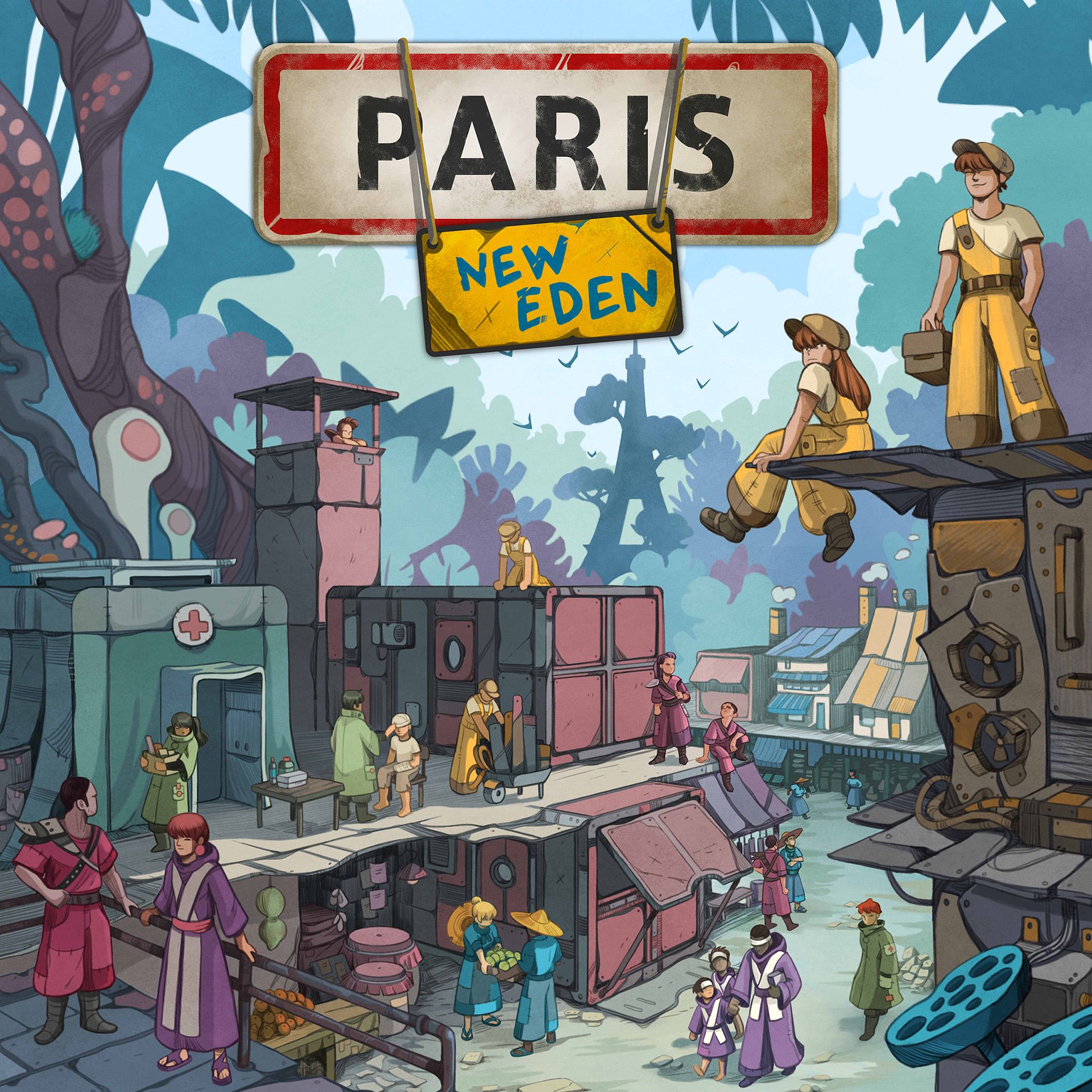 Portada de Paris: Nuevo Eden
