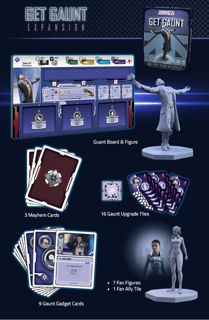 Portada de Agents of Mayhem: Get Gaunt