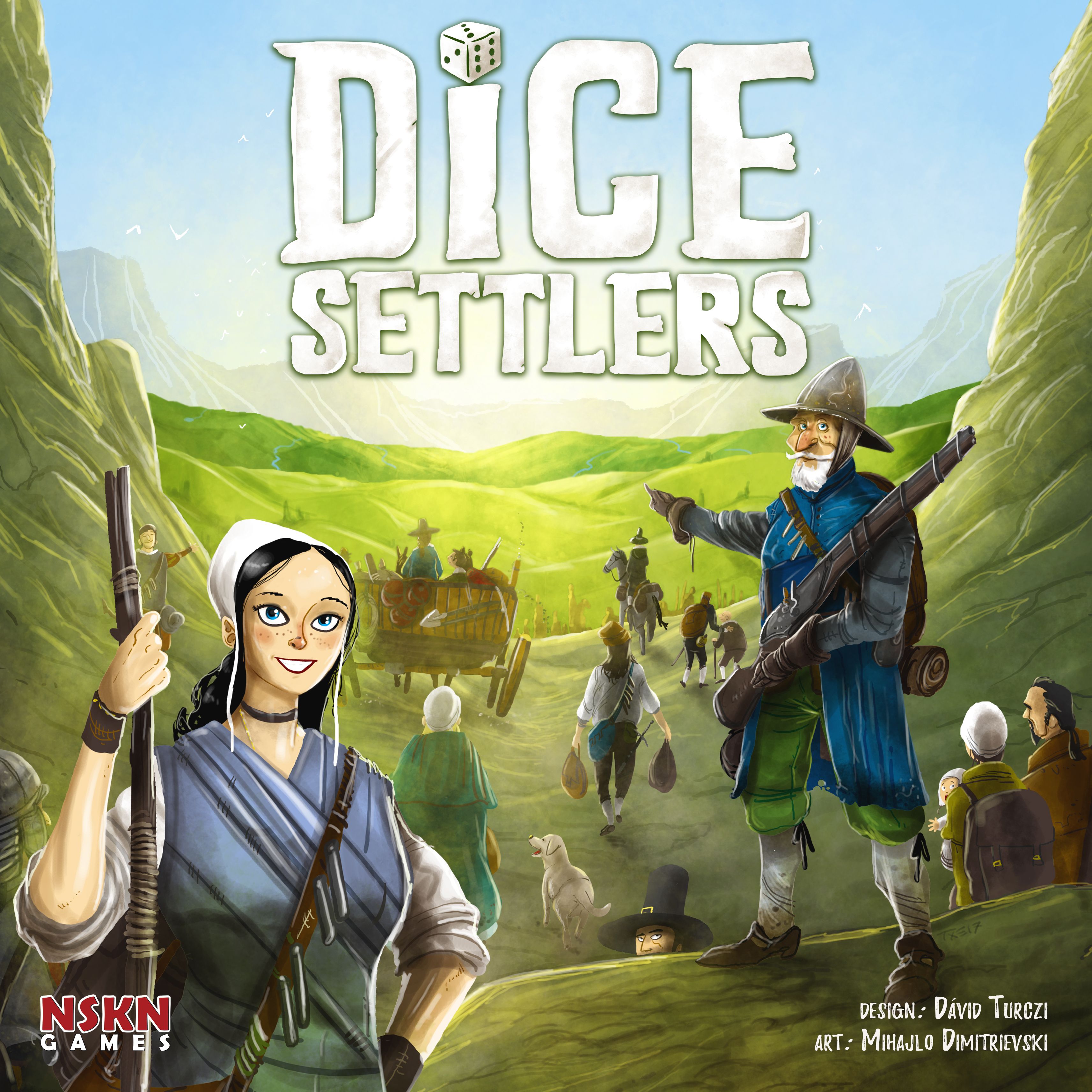 Portada de Dados y Colonos