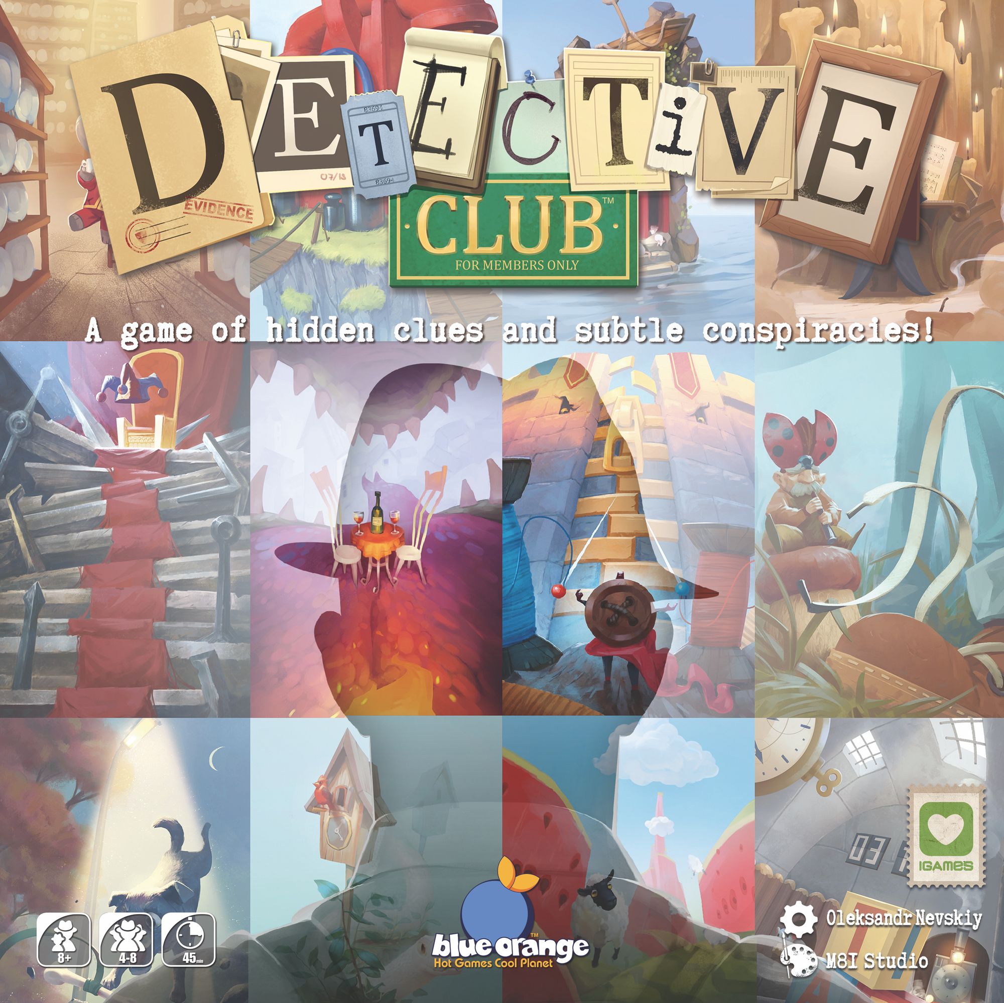 Portada de Detective Club
