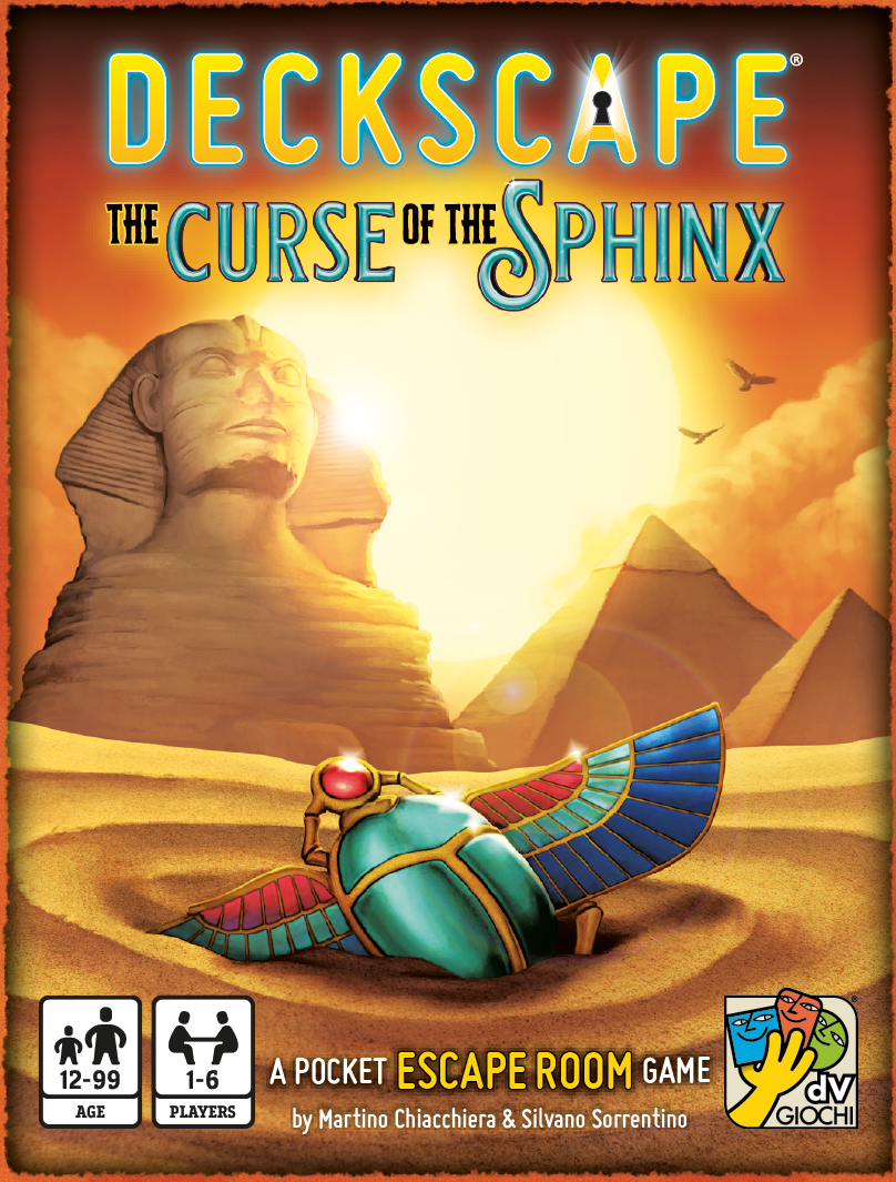 Portada de ¡Escapa! La maldición de la esfinge