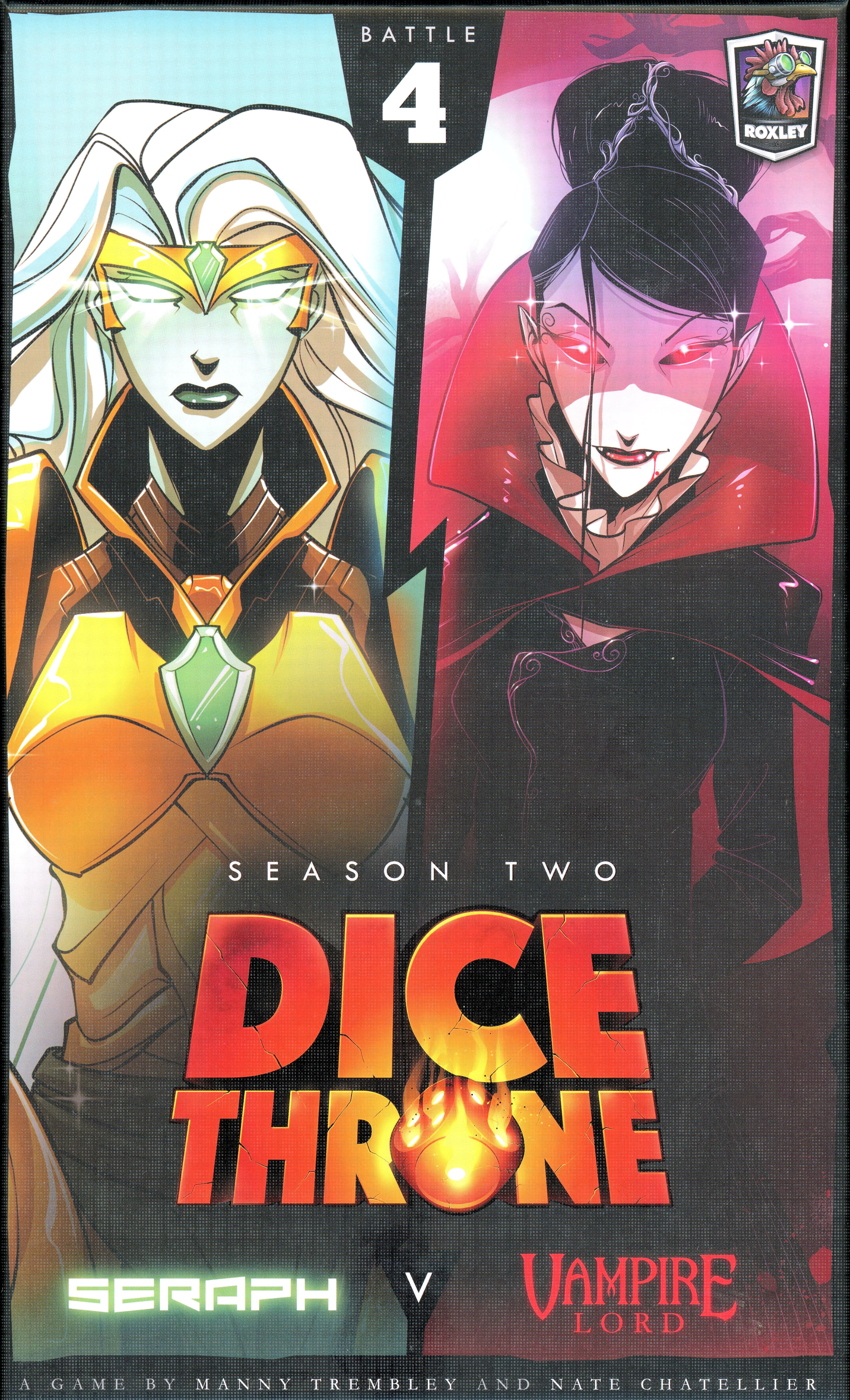 Portada de Dice Throne: Season Two – Seraph v. Vampire Lord