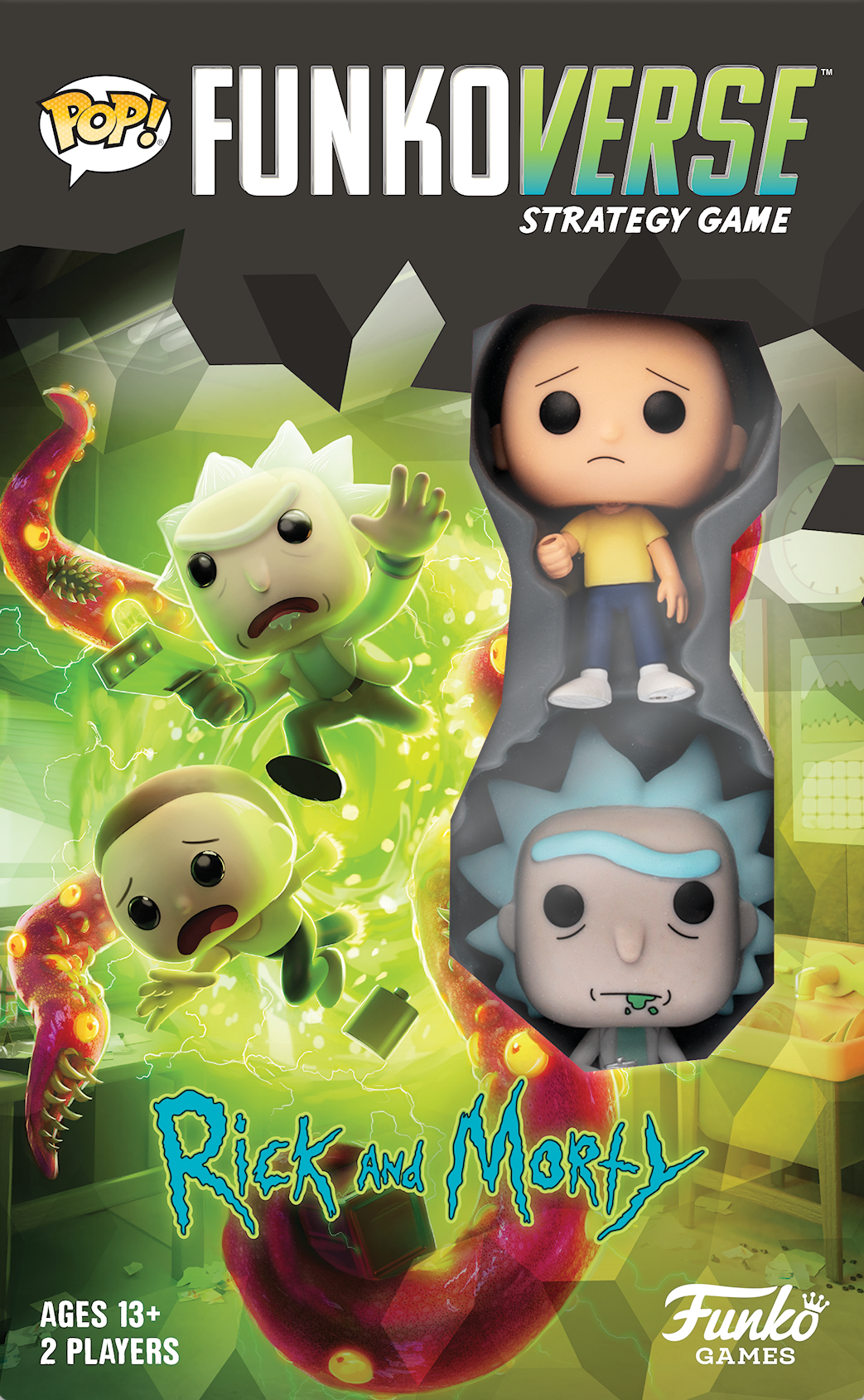 Portada de Funkoverse Strategy Game: Rick & Morty 100