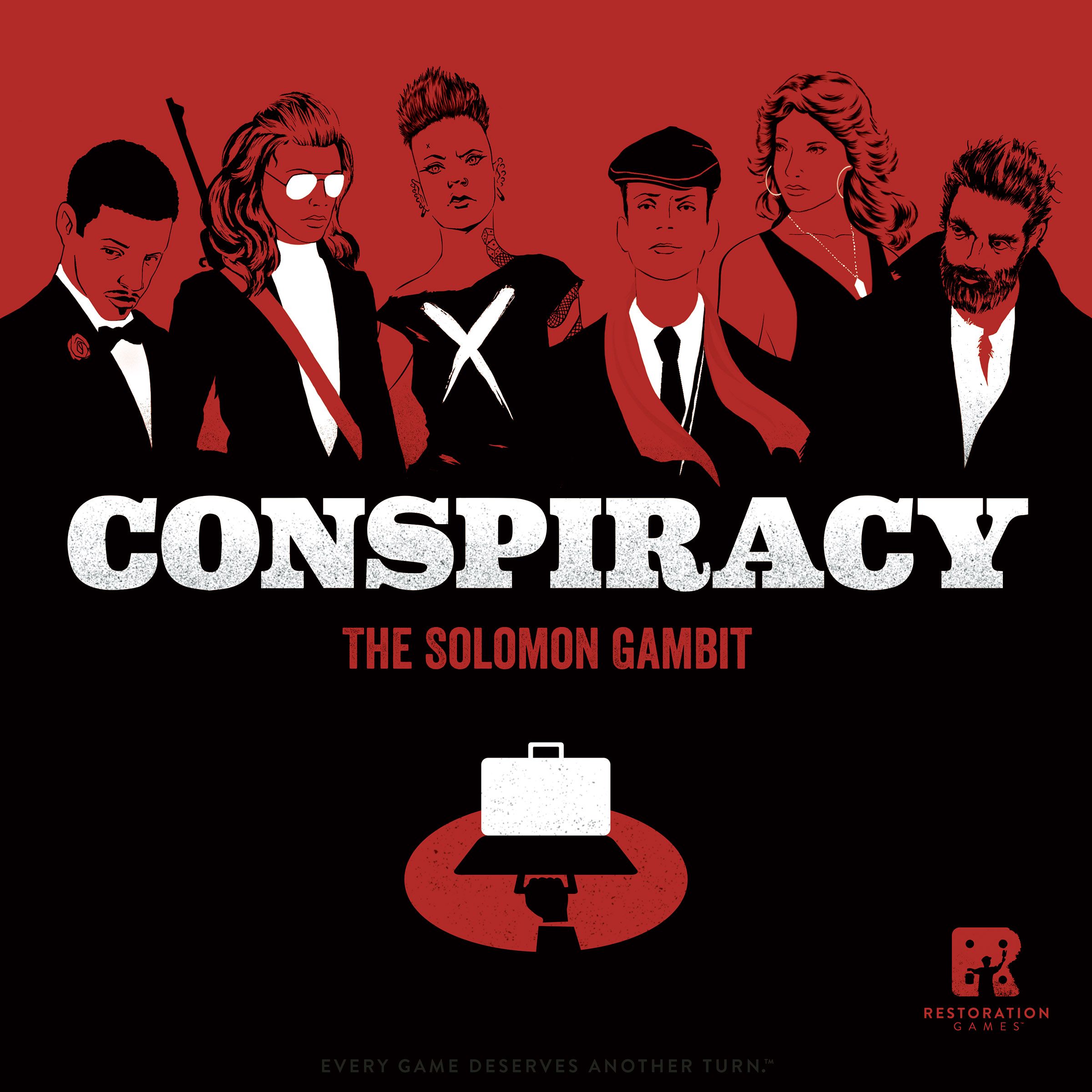 Portada de Conspiracy: The Solomon Gambit