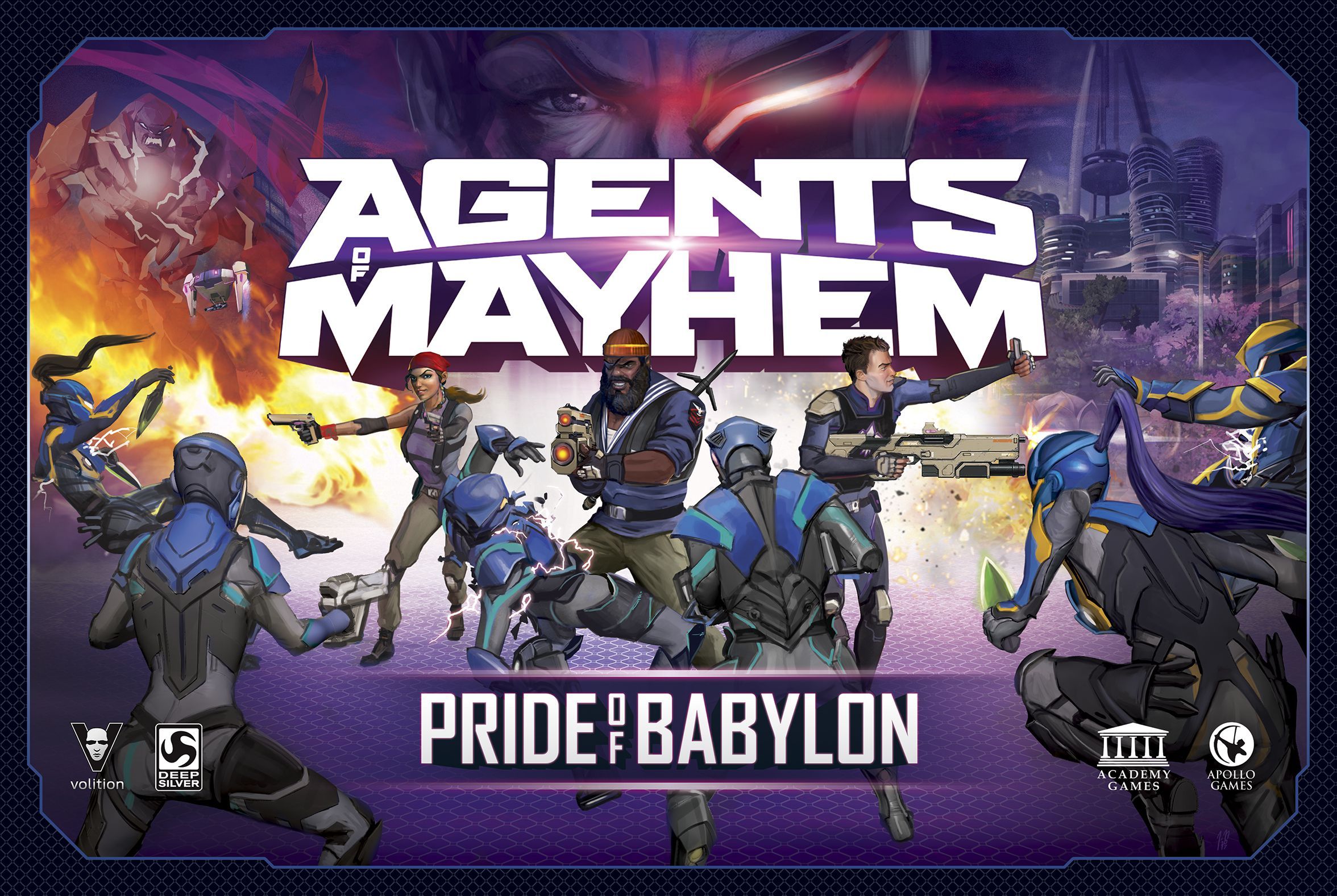 Portada de Agents of Mayhem: Pride of Babylon