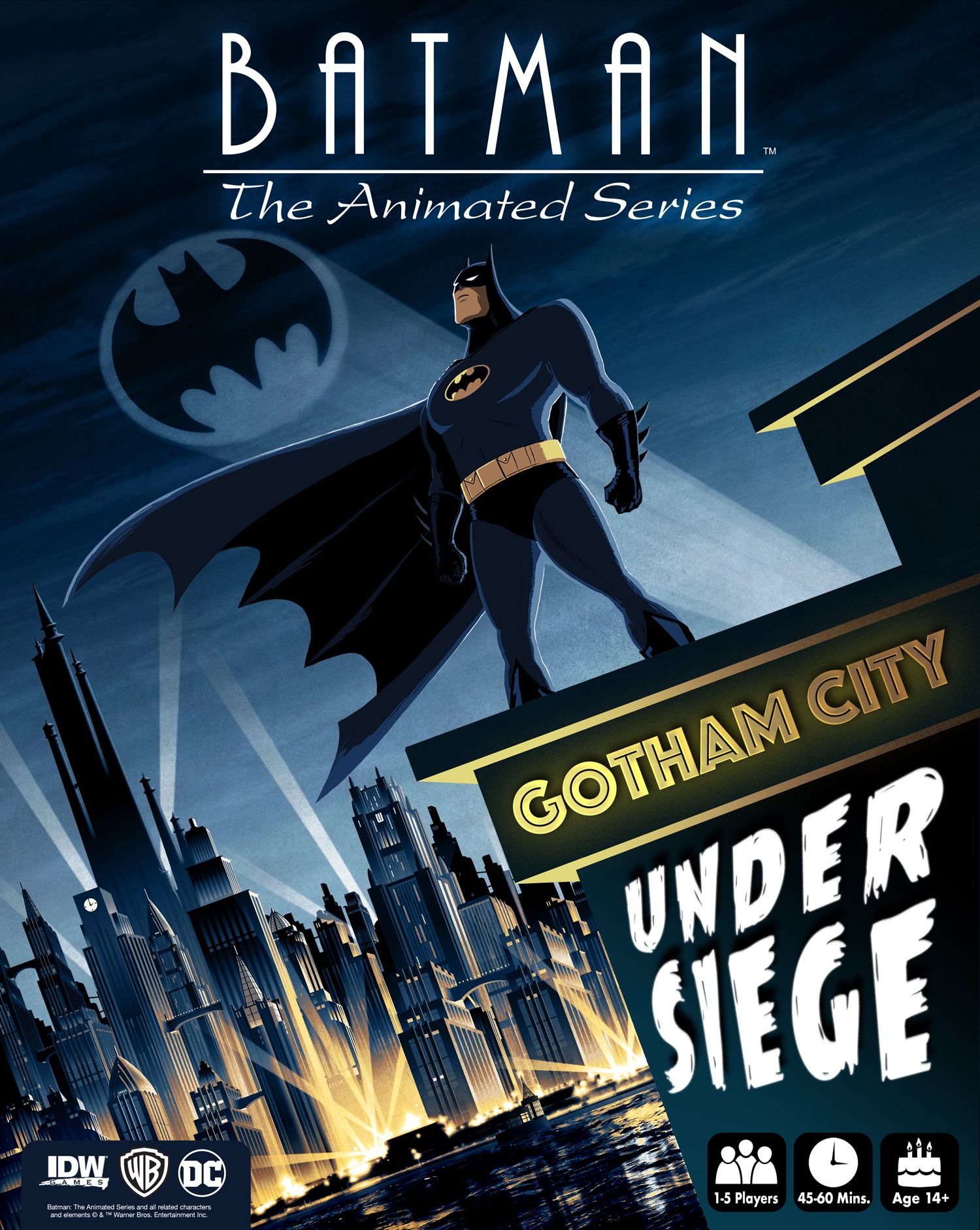 Portada de Batman: The Animated Series – Gotham City Under Siege
