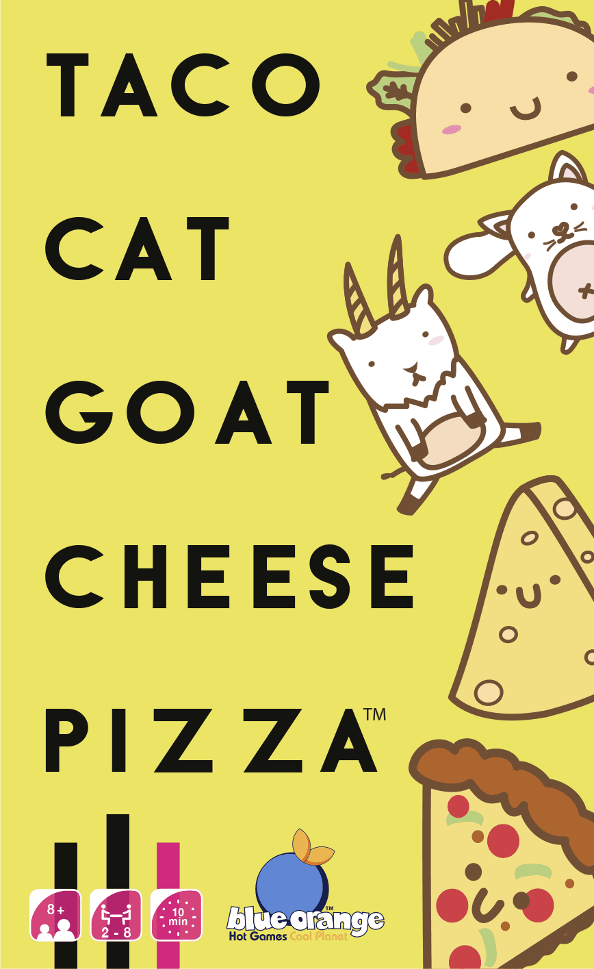 Portada de Taco, Gato, Cabra, Queso, Pizza