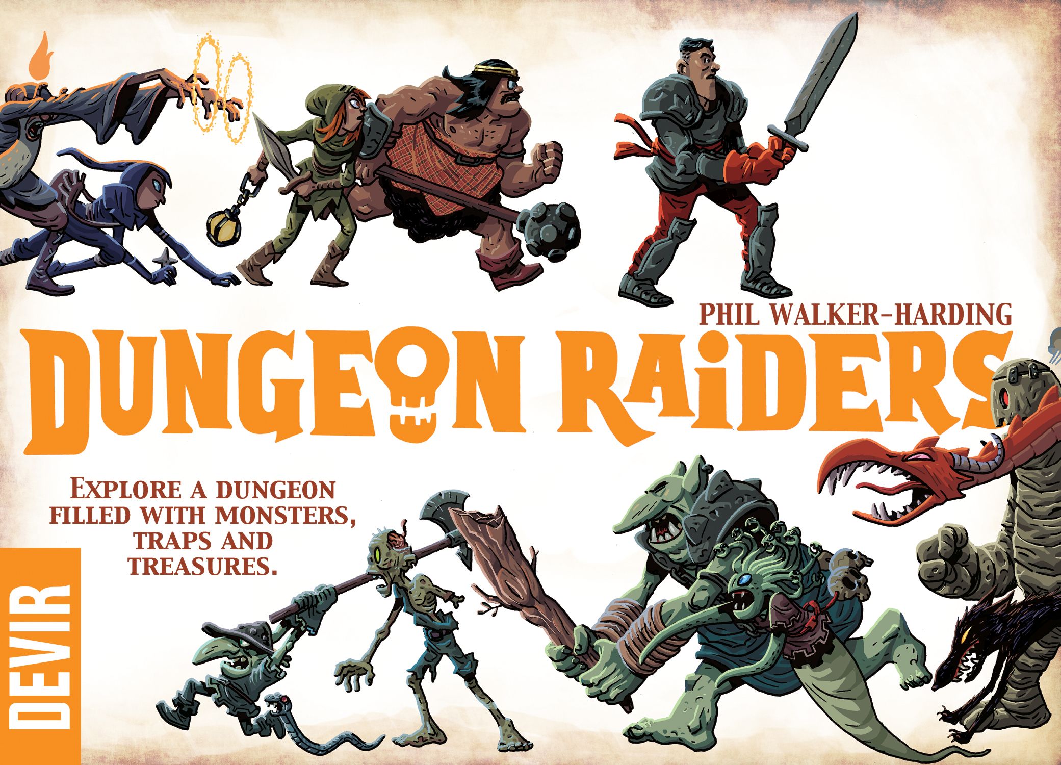 Portada de Dungeon Raiders