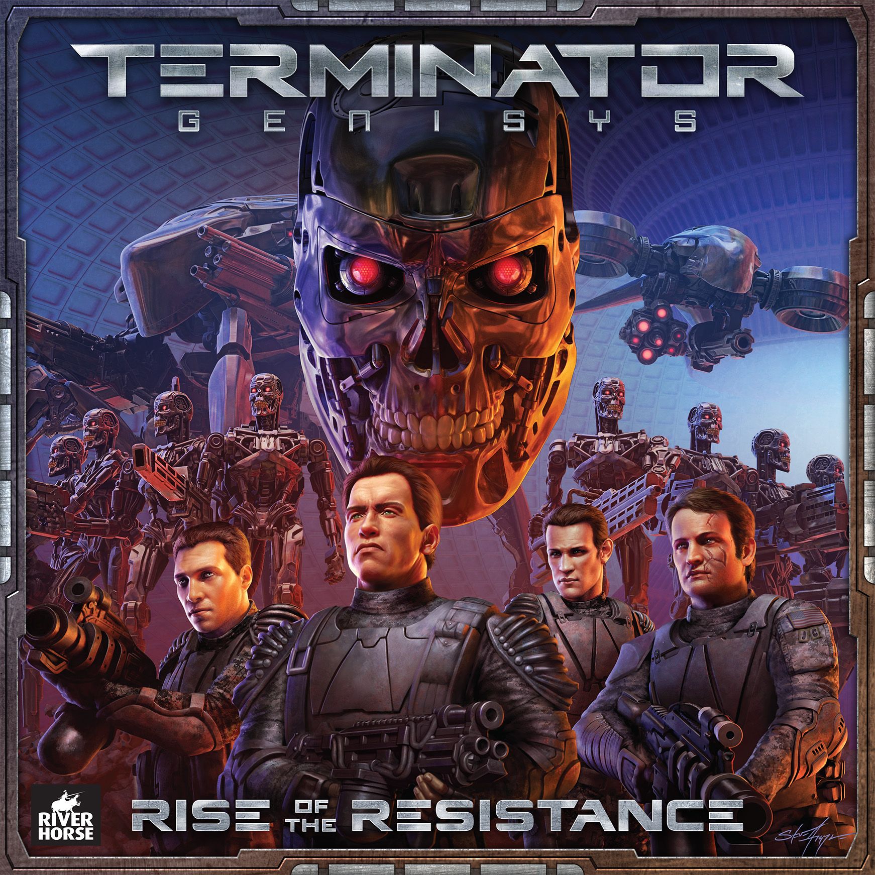 Portada de Terminator Genisys: La Ascensión de la Resistencia