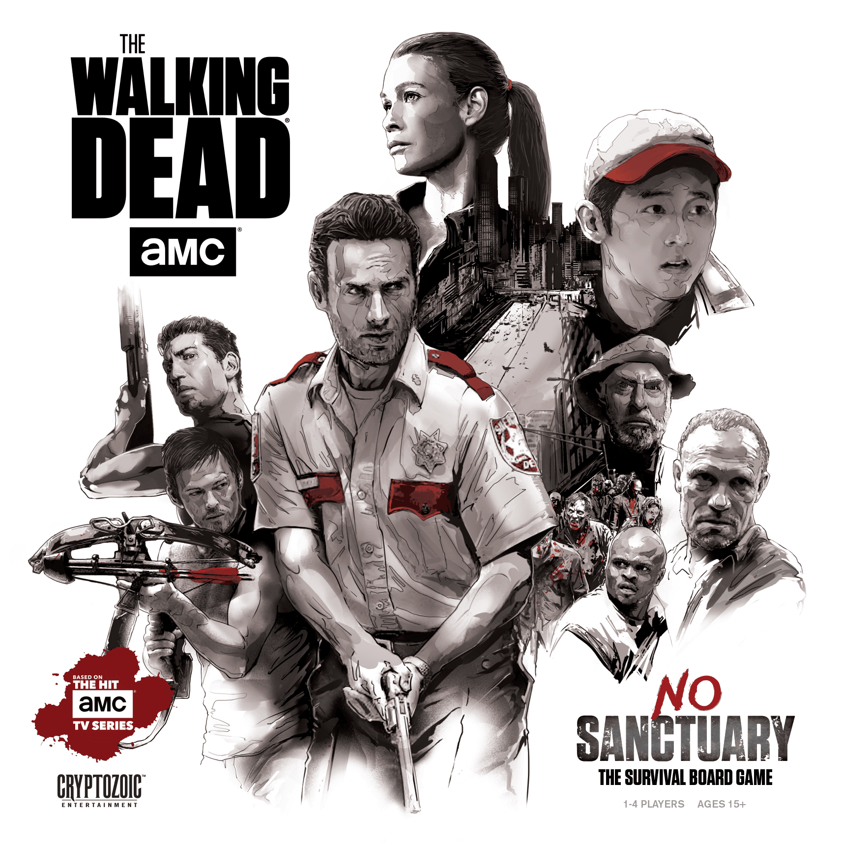 Portada de The Walking Dead: No Sanctuary