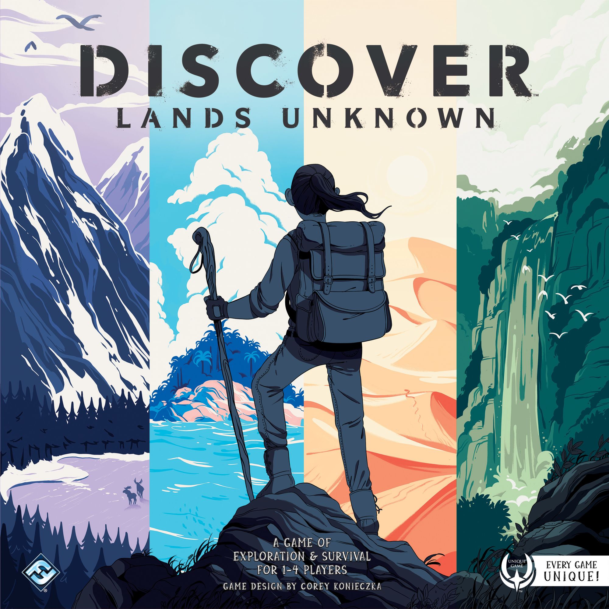 Portada de Discover: Lands Unknown