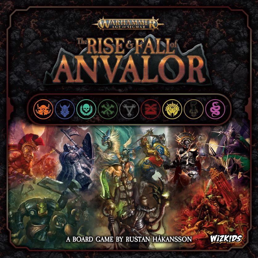 Portada de Warhammer: Age of Sigmar – The Rise & Fall of Anvalor
