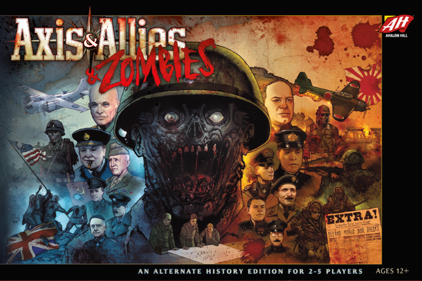 Portada de Axis & Allies & Zombies