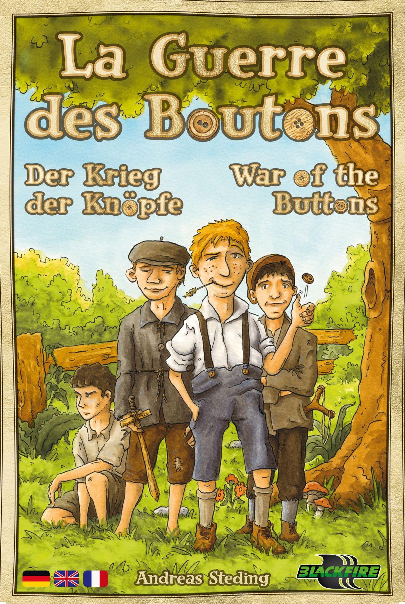 Portada de War of the Buttons