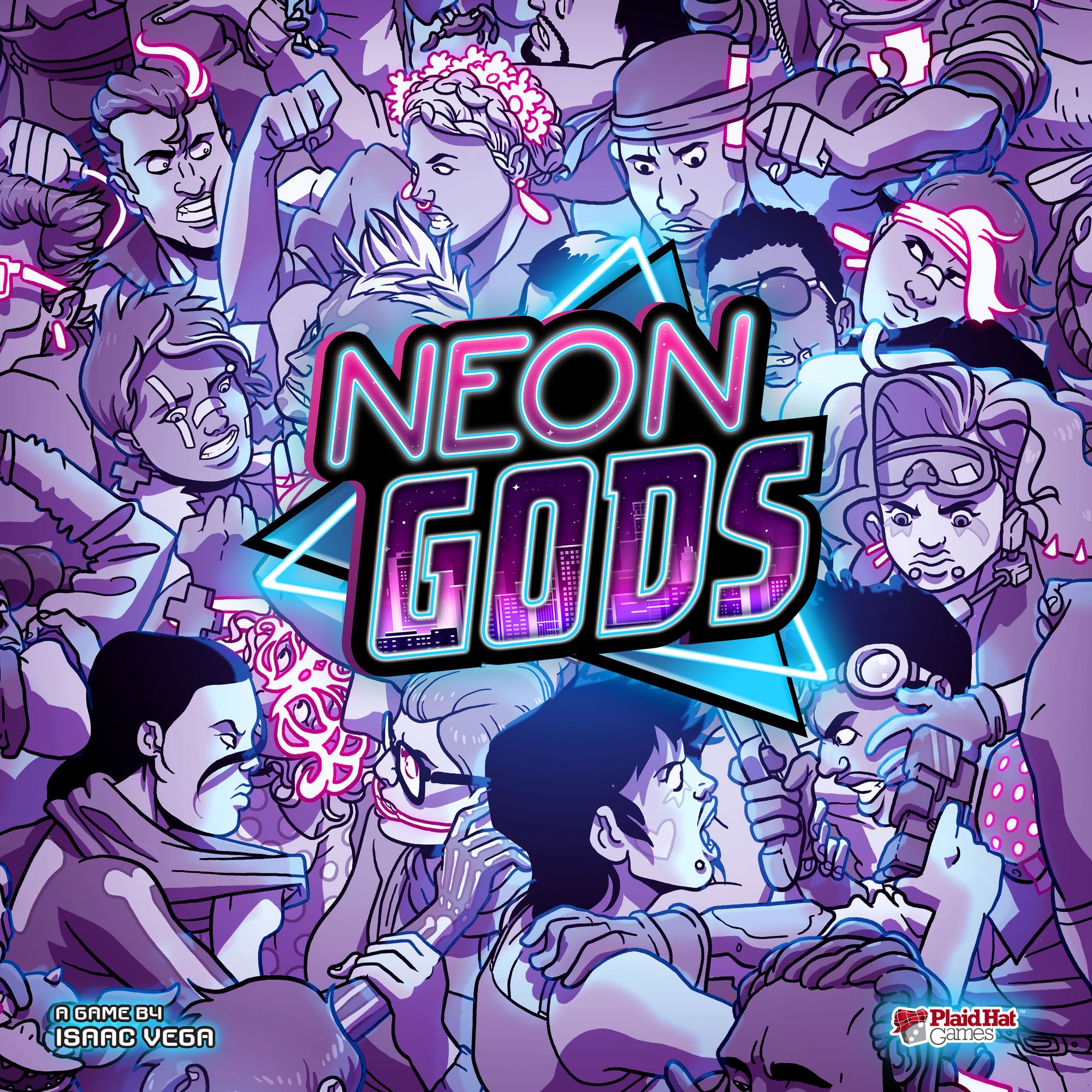 Portada de Neon Gods