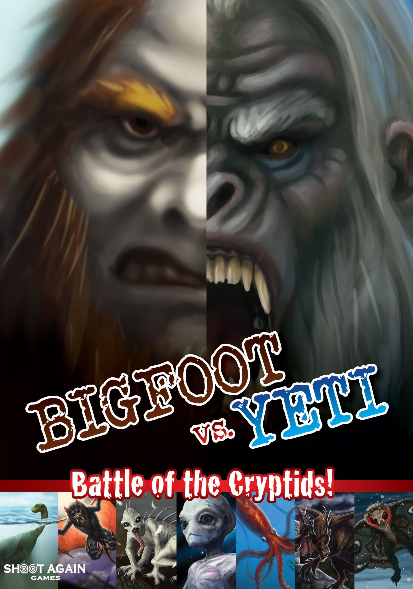Portada de Bigfoot vs. Yeti