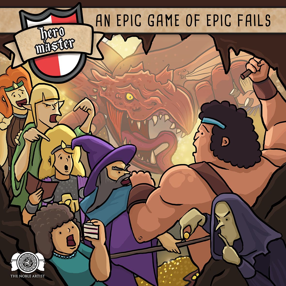 Portada de Hero Master: An Epic Game of Epic Fails