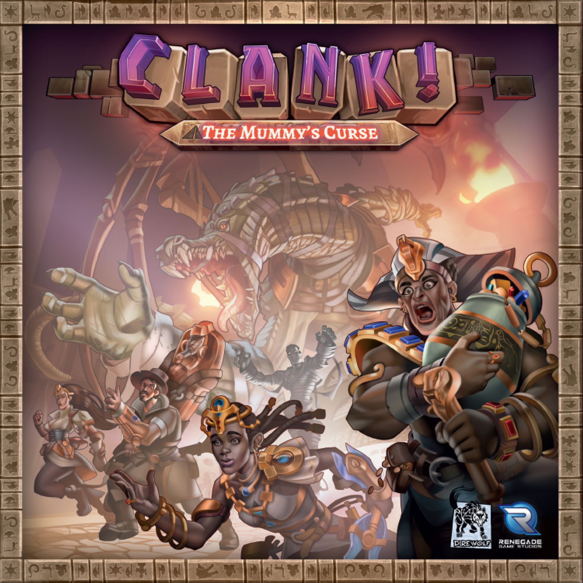 Portada de Clank!: La maldición de la mómia