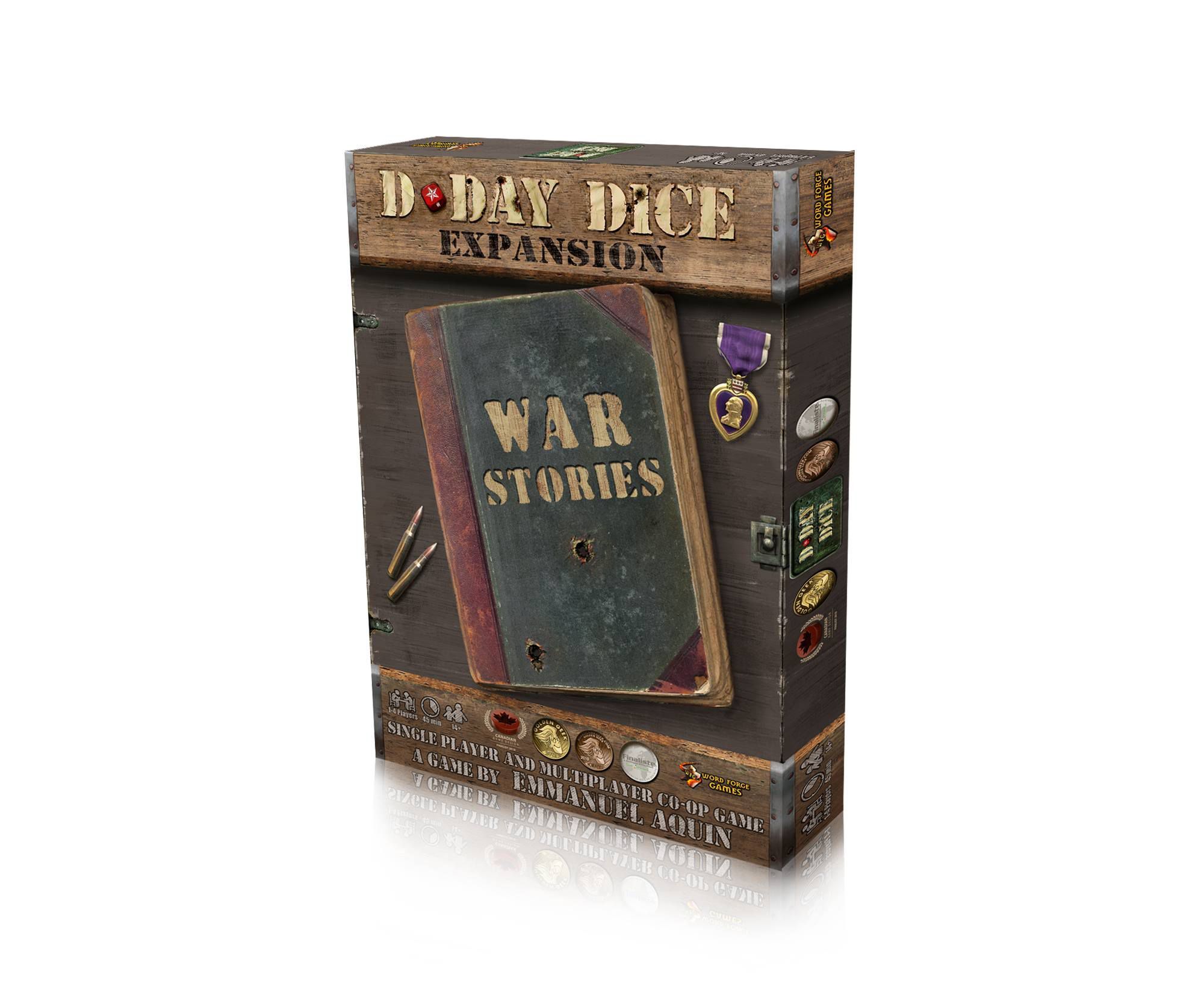 Portada de D-Day Dice: Historias de Guerra
