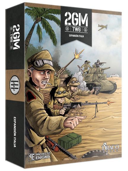 Portada de 2GM Tactics: Expansión Italia