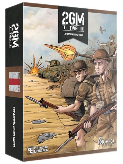 Portada de 2GM Tactics: Expansión Reino Unido