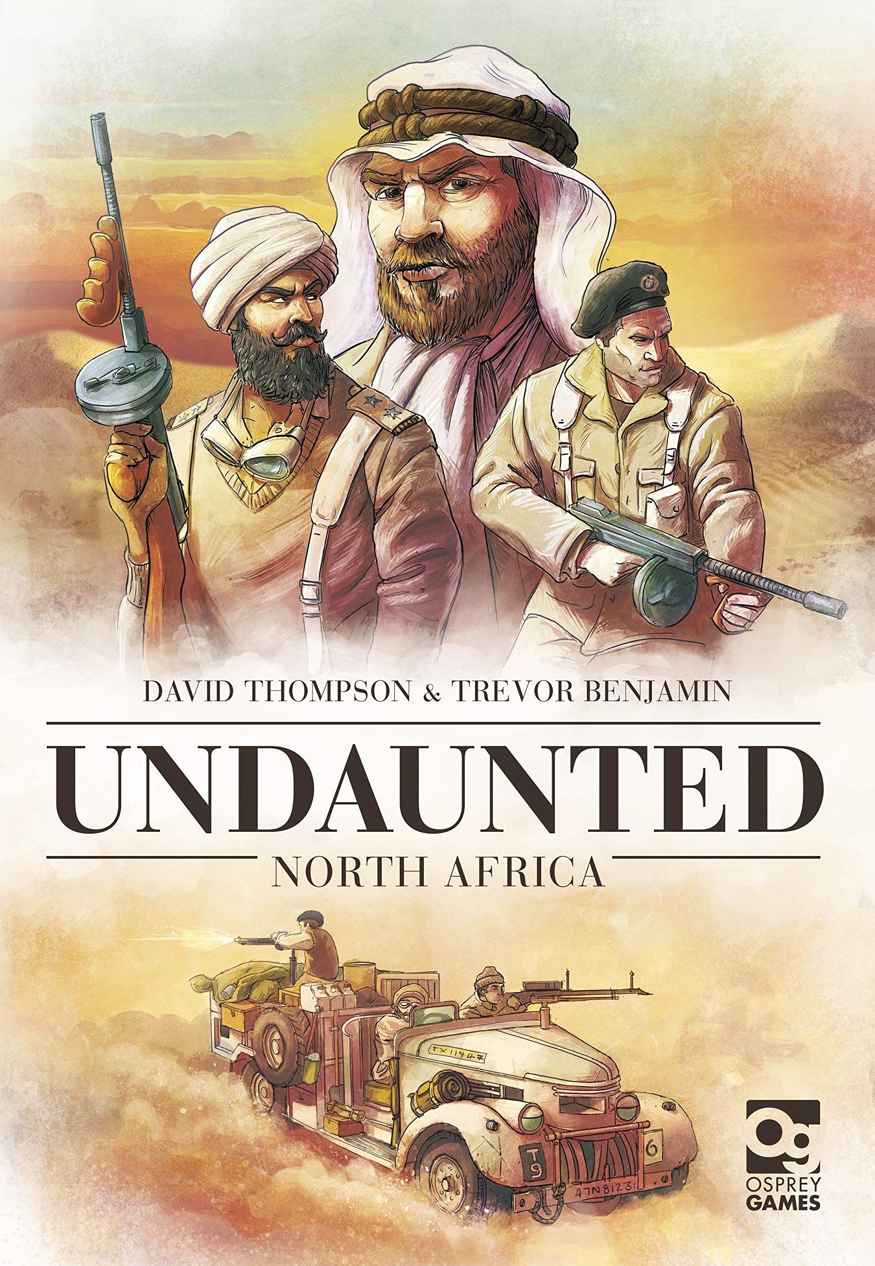 Portada de Undaunted: North Africa