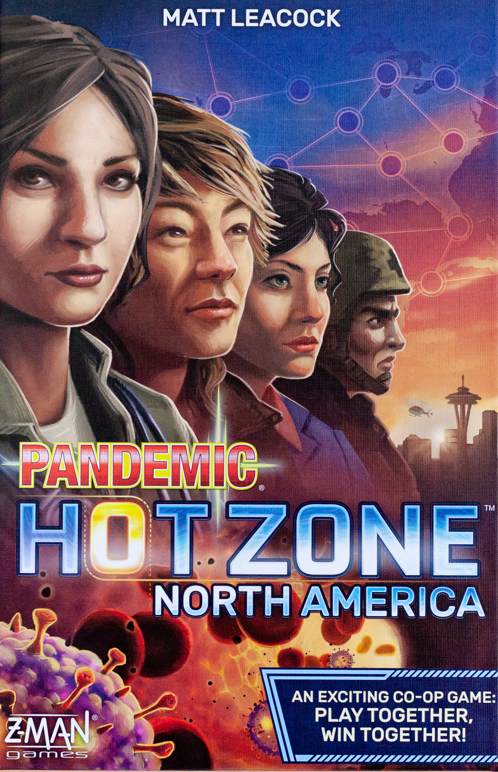 Portada de Pandemic: Zona 0 – Norteamérica