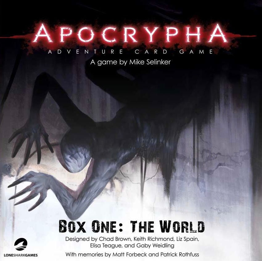 Portada de Apocrypha Adventure Card Game: Box One – The World