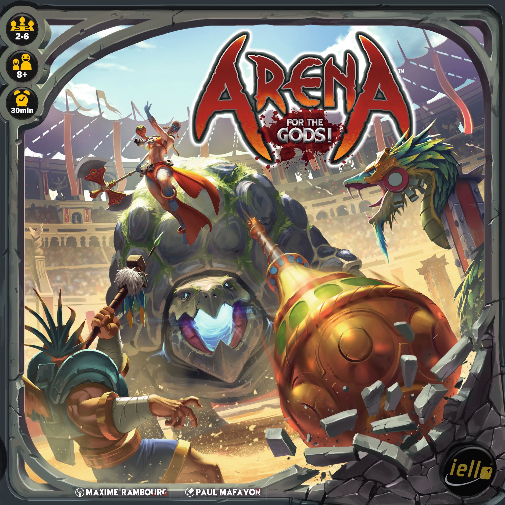 Portada de Arena: For the Gods!