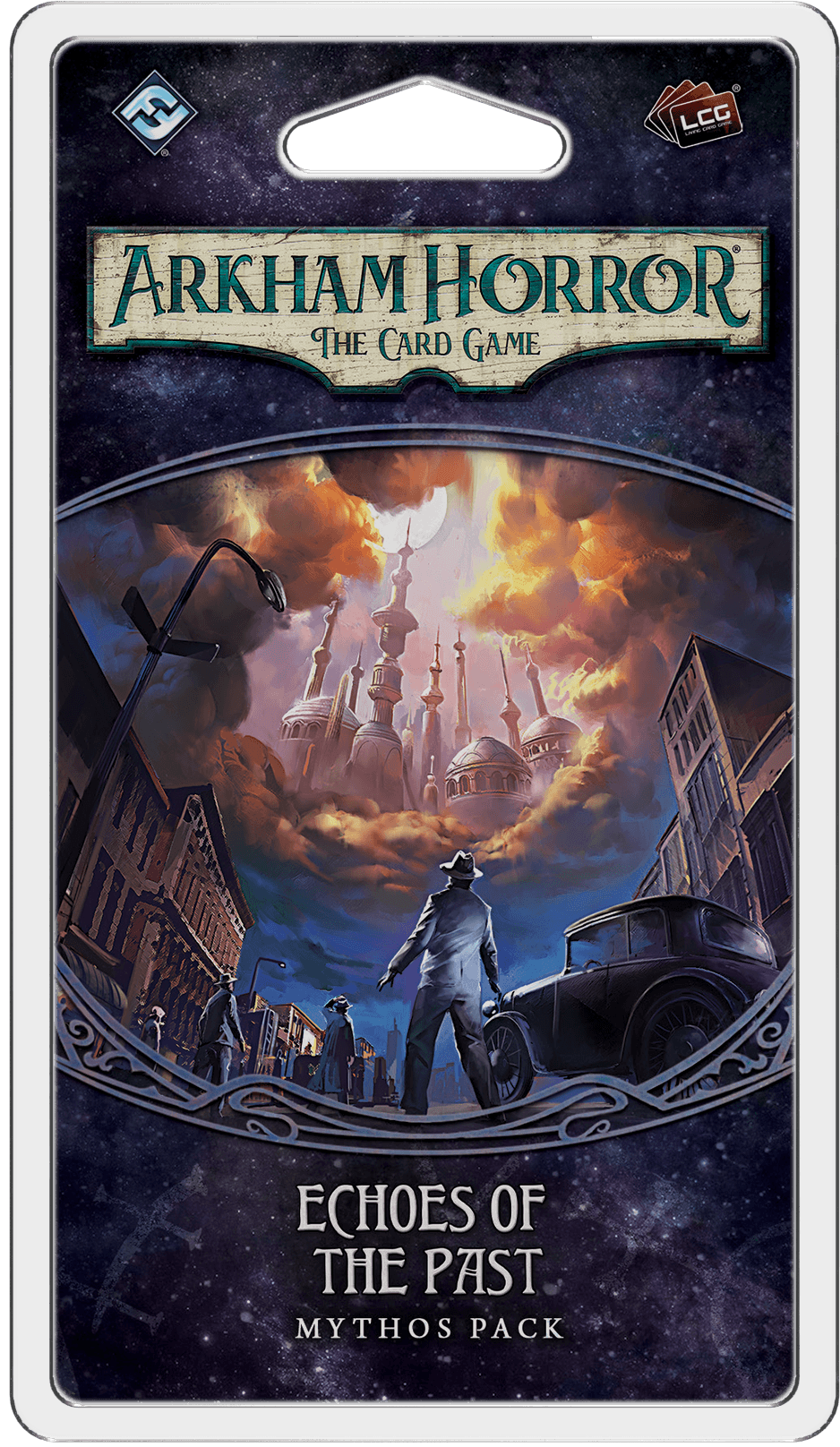 Portada de Arkham Horror: El Juego de Cartas – Ecos del Pasado: Pack de Mitos