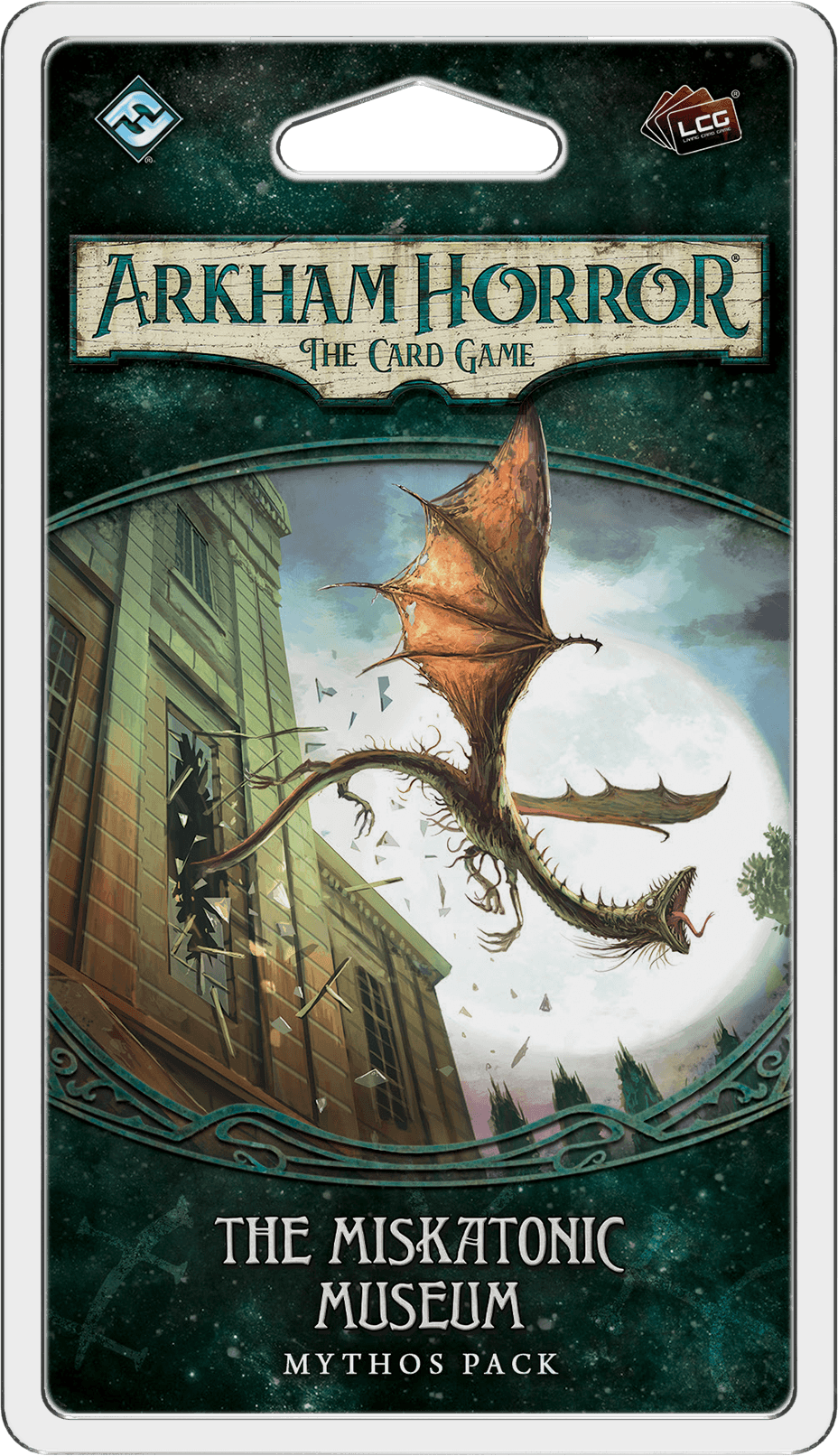 Portada de Arkham Horror: El Juego de Cartas – El Museo Miskatonic: Paquete de Mitos