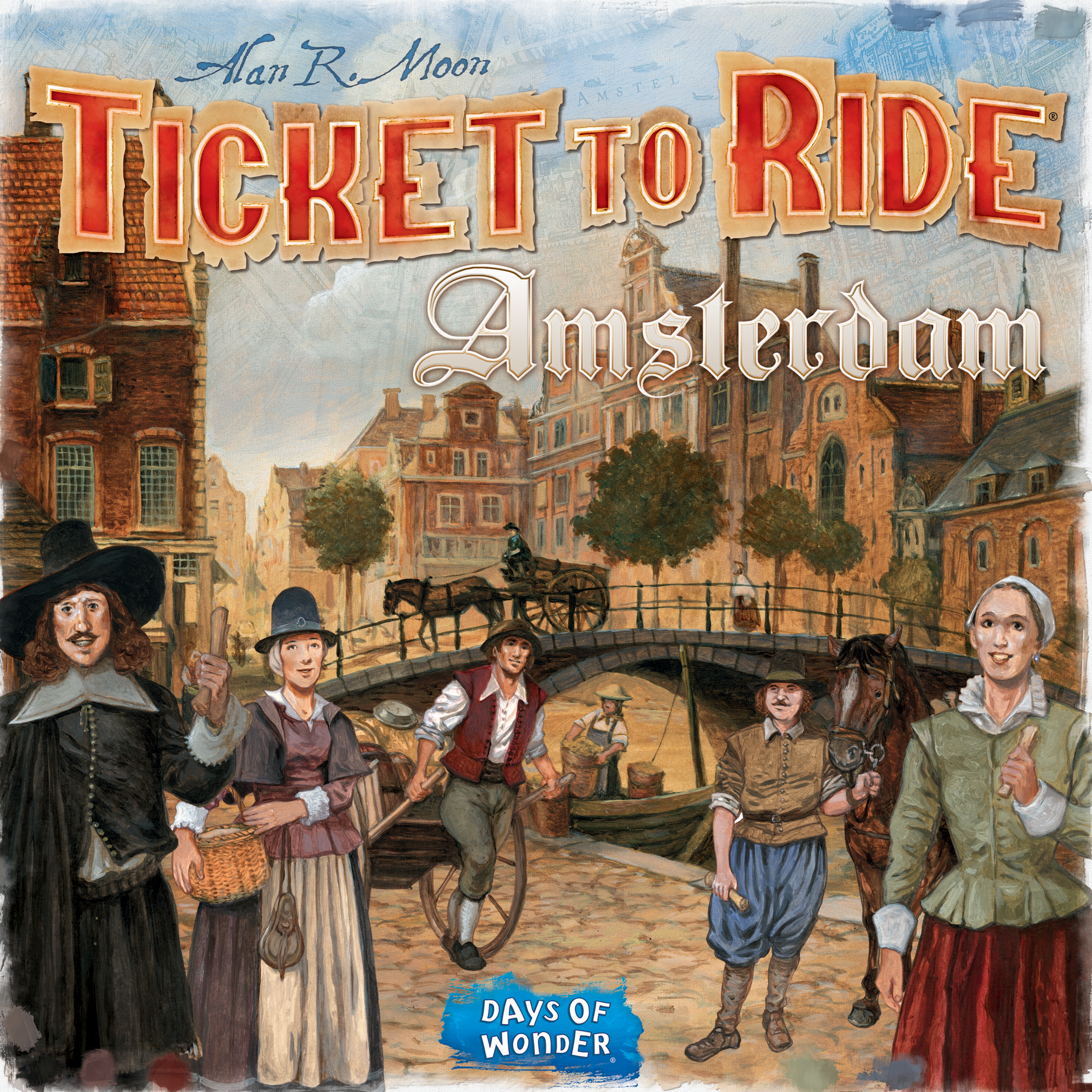 Portada de ¡Aventureros al tren! Amsterdam