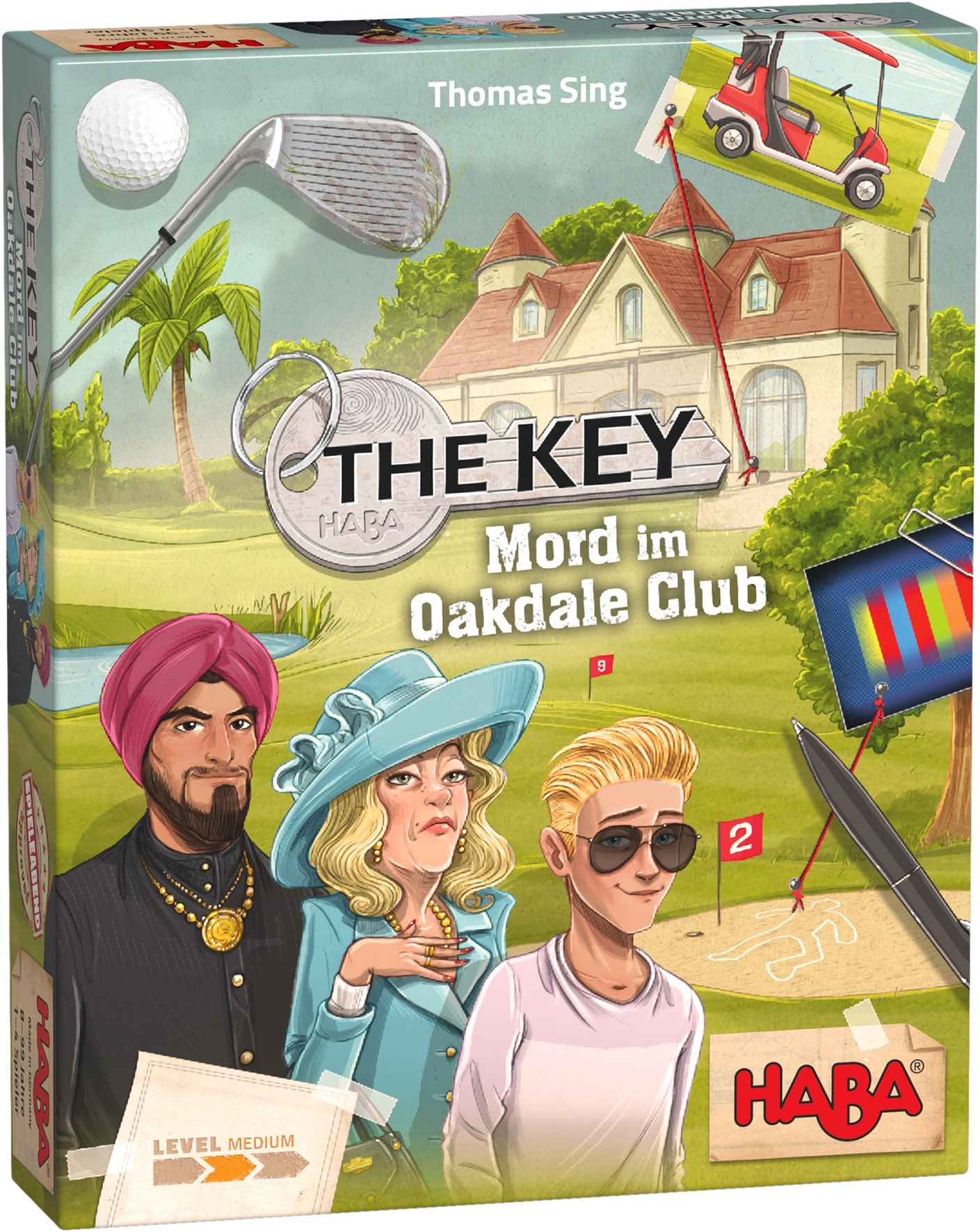 Portada de The Key: Asesinato en el Club de Golf