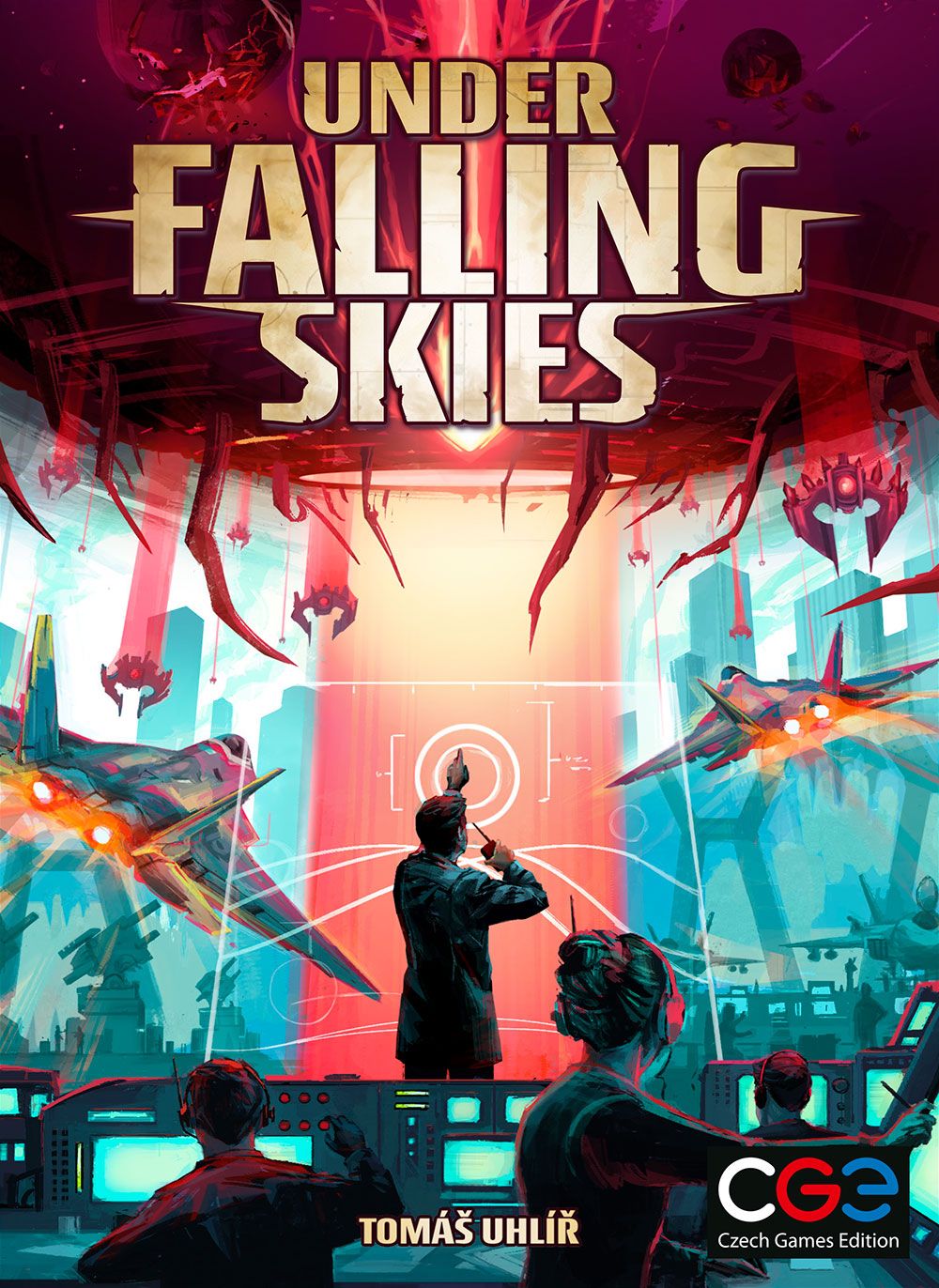 Portada de Under Falling Skies