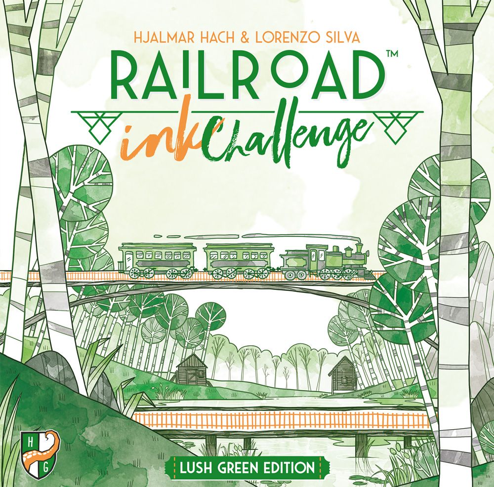 Portada de Railroad Ink Challenge: Lush Green Edition