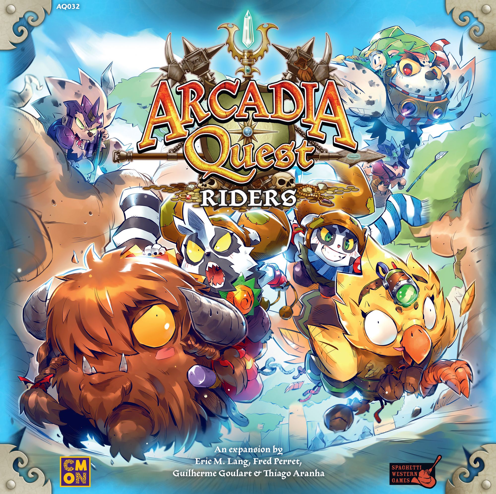 Portada de Arcadia Quest: Jinetes