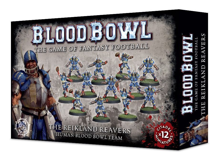 Portada de Blood Bowl (2016 edition): The Reikland Reavers – Human Blood Bowl Team