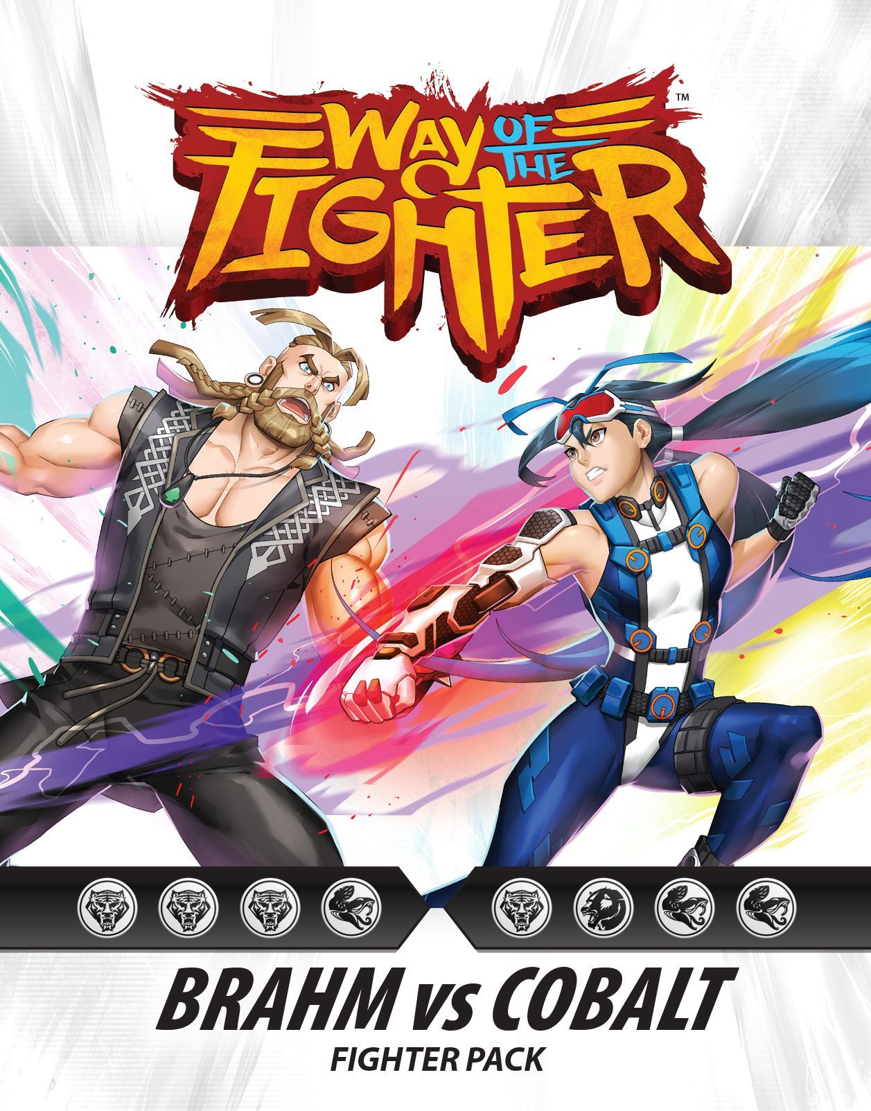Portada de Way of the Fighter: Brahm vs Cobalt Fighter Pack
