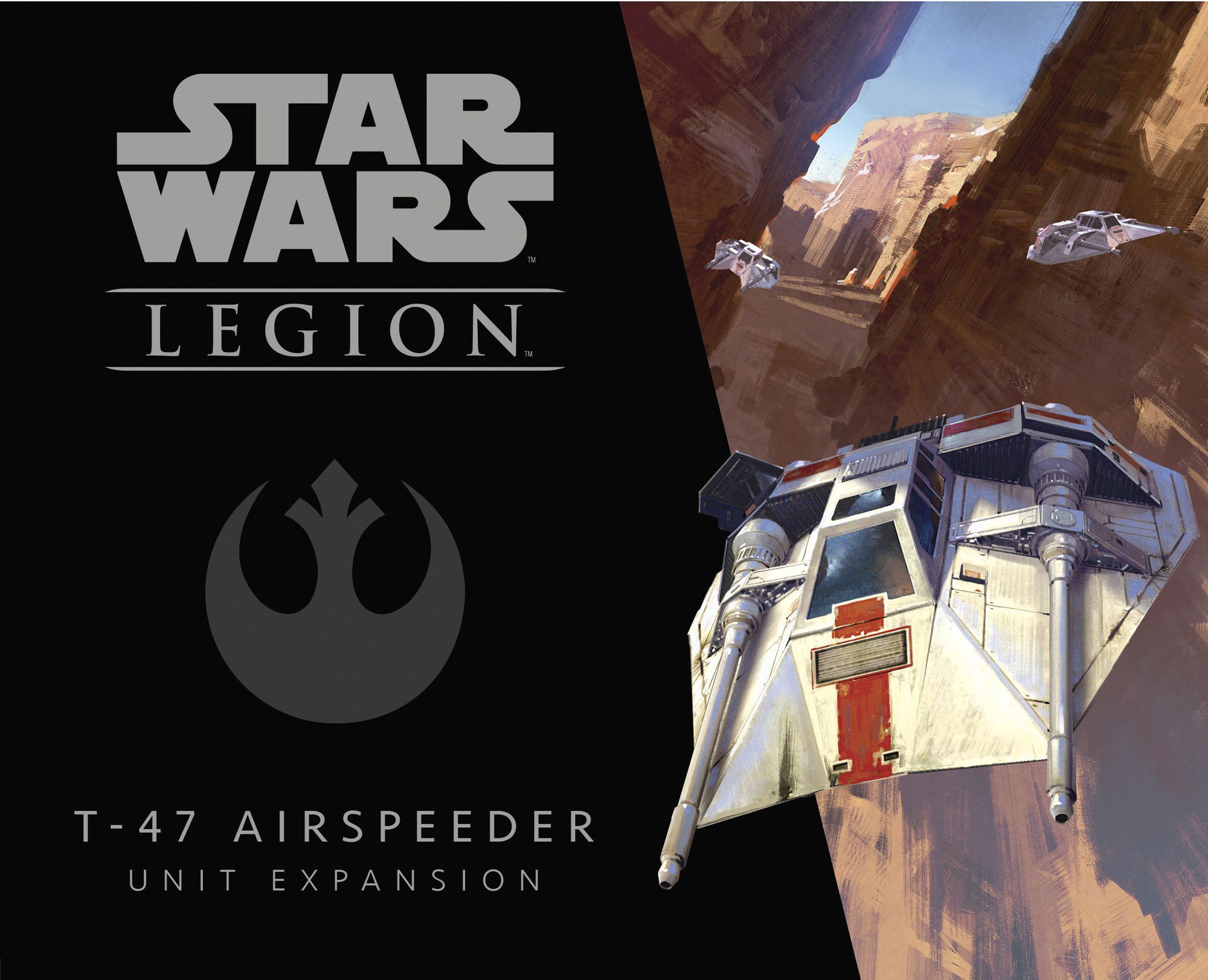 Portada de Star Wars: Legion – T-47 Airspeeder Unit Expansion