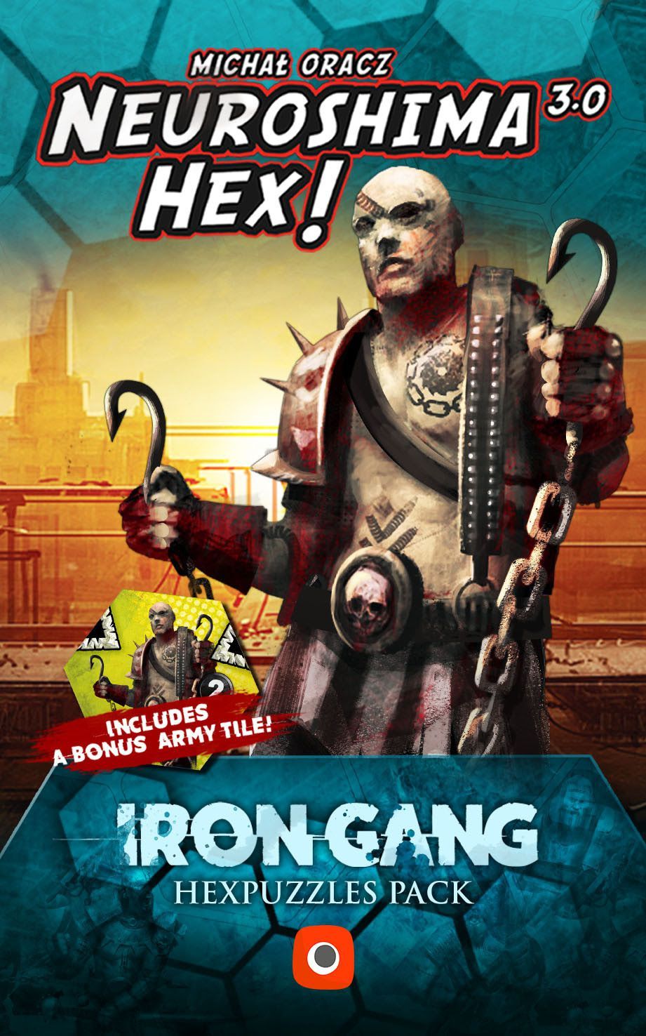 Portada de Neuroshima Hex! 3.0: Iron Gang Hexpuzzles Pack