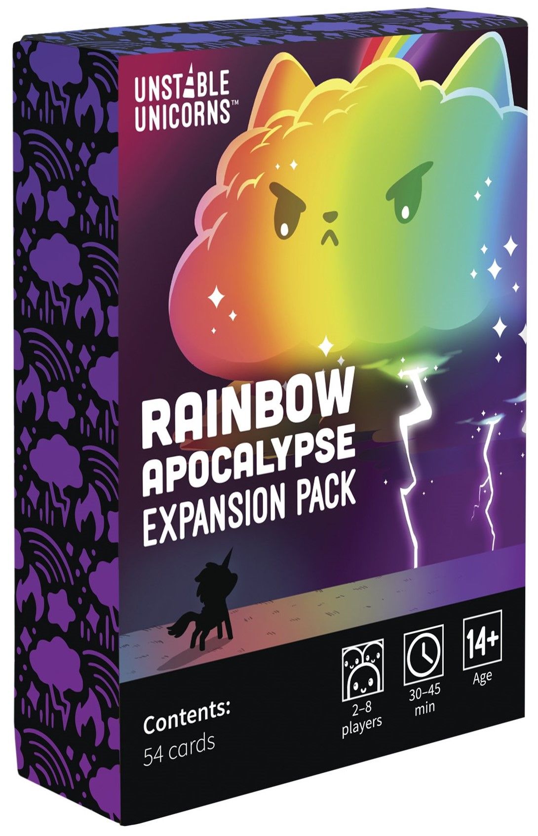 Portada de Unstable Unicorns: Rainbow Apocalypse Expansion Pack