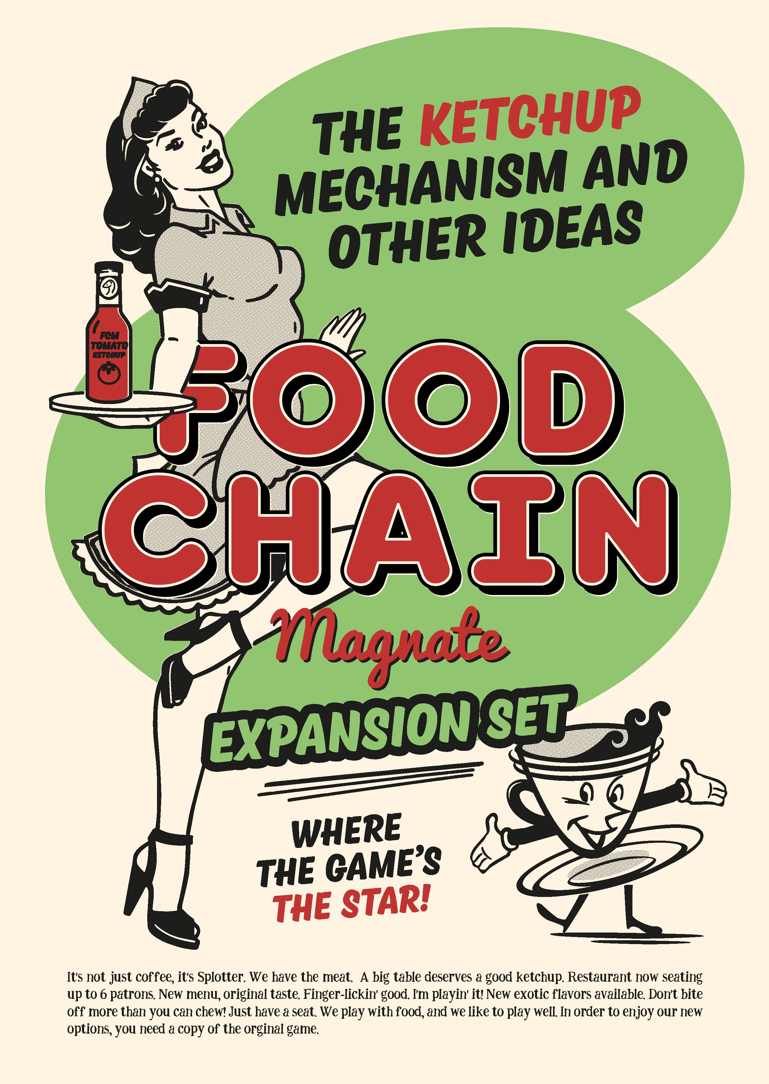 Portada de Food Chain Magnate: The Ketchup Mechanism & Other Ideas