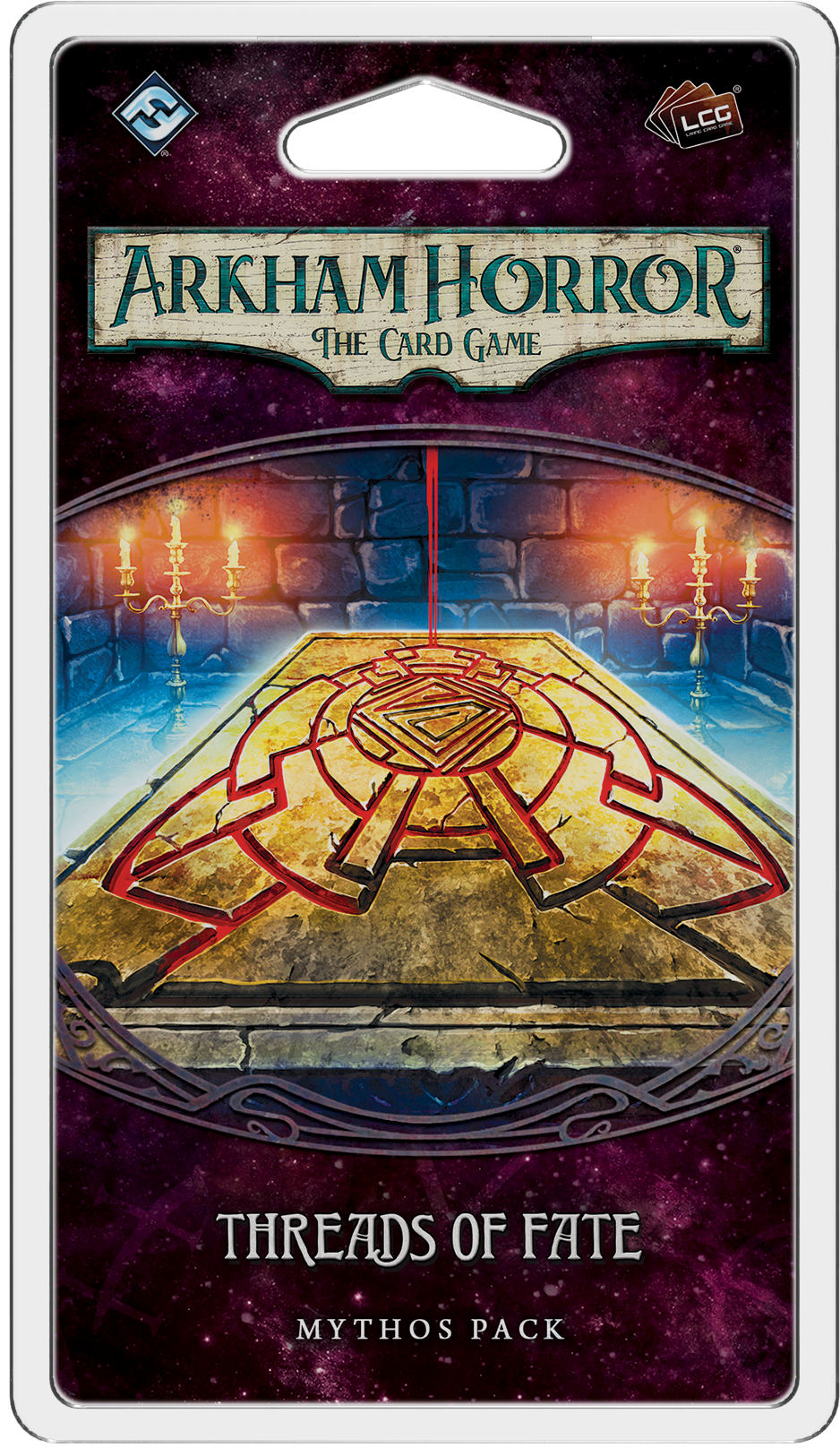 Portada de Arkham Horror: El Juego de Cartas – Los Hilos del Destino: Pack de Mitos
