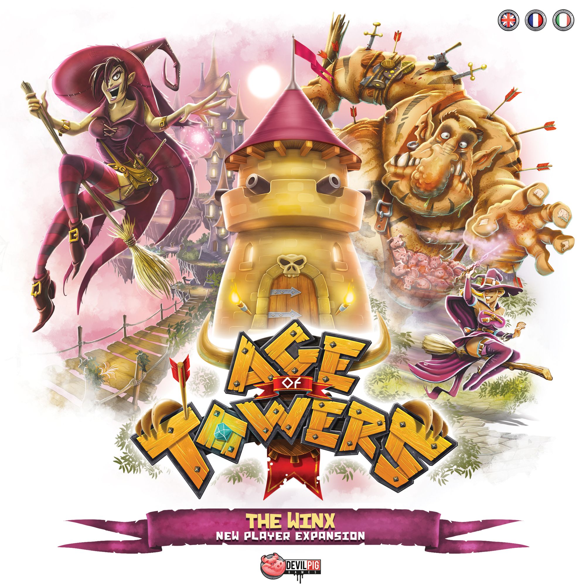 Portada de Age of Towers: The Winx